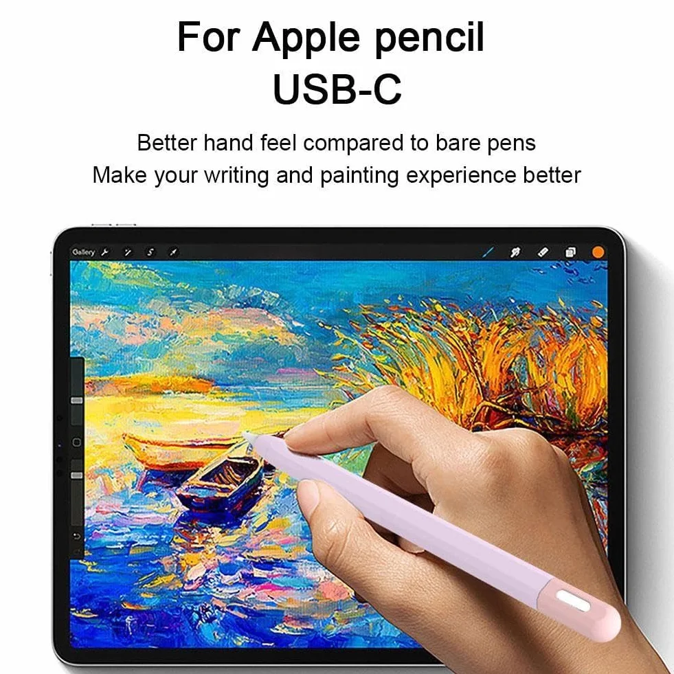 Silikonowe etui kompatybilne z Apple Pencil 3 pokrowiec ochronny akcesoria do iPada