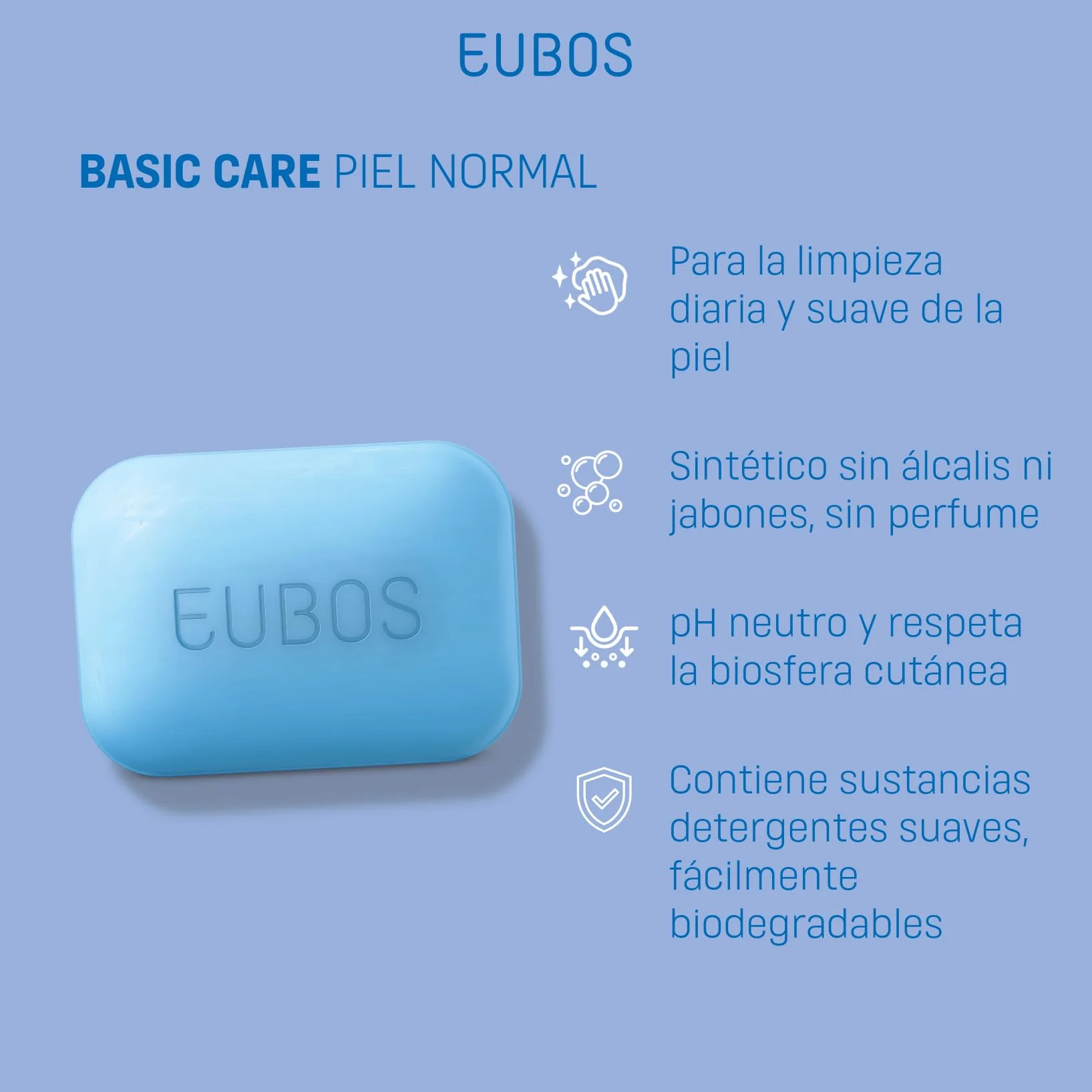Eubos Niebieski Solid, 125 g