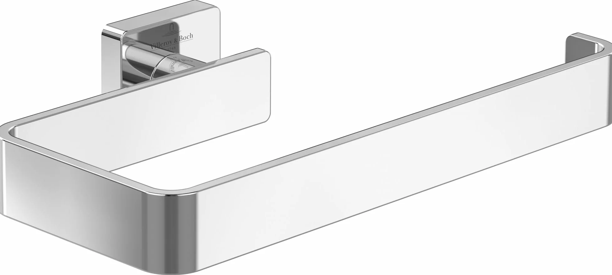 Prostokątny wieszak na ręczniki VILLEROY ET BOCH Elements - Striking Chrome