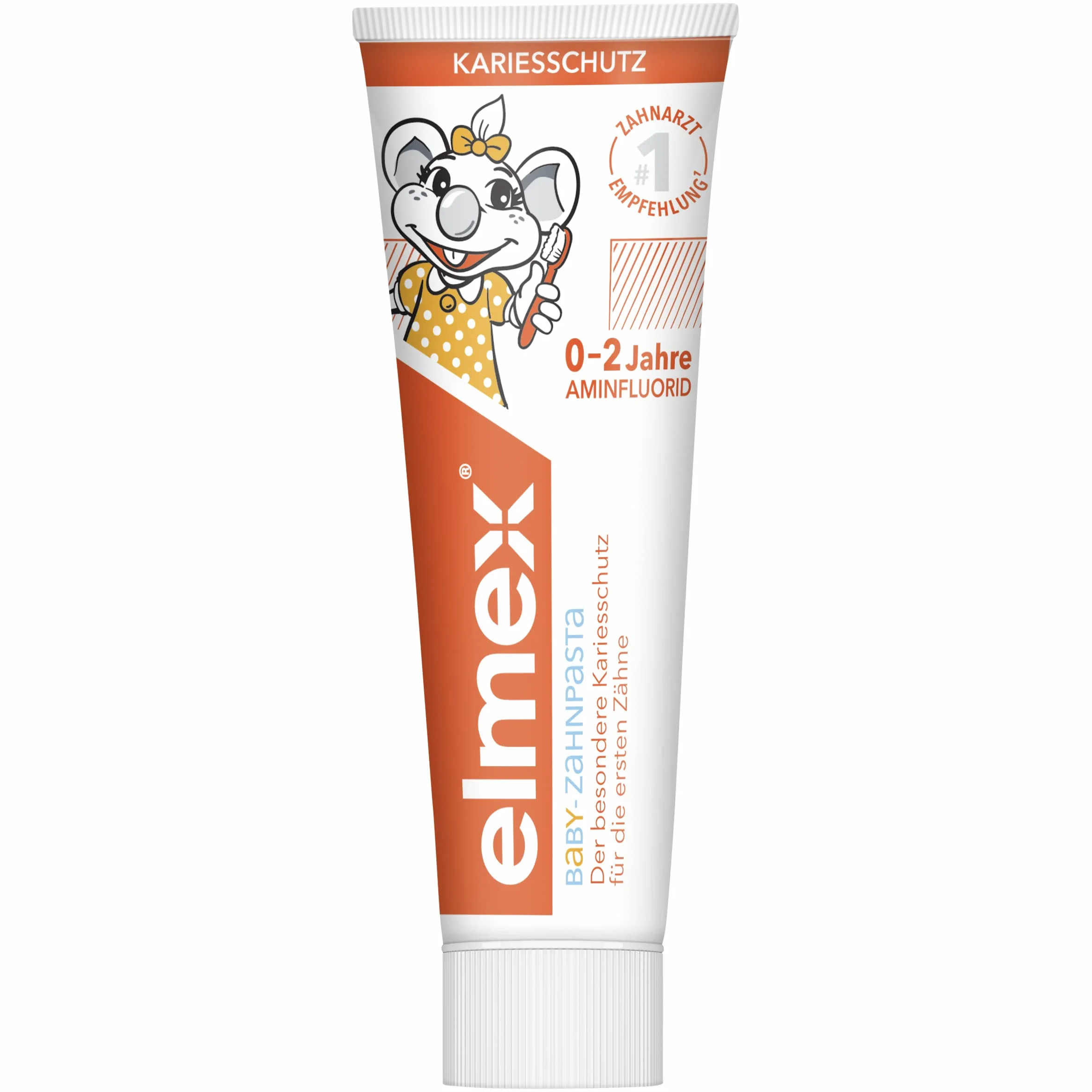 elmex Pasta do zębów dla niemowląt 0-2 lata, 50 ml