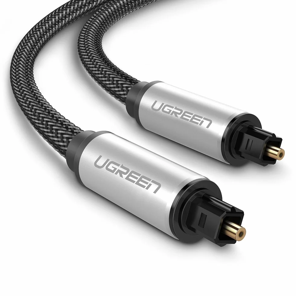 Ugreen 3 m Toslink Audio Kabel Czarny Toslink Męski