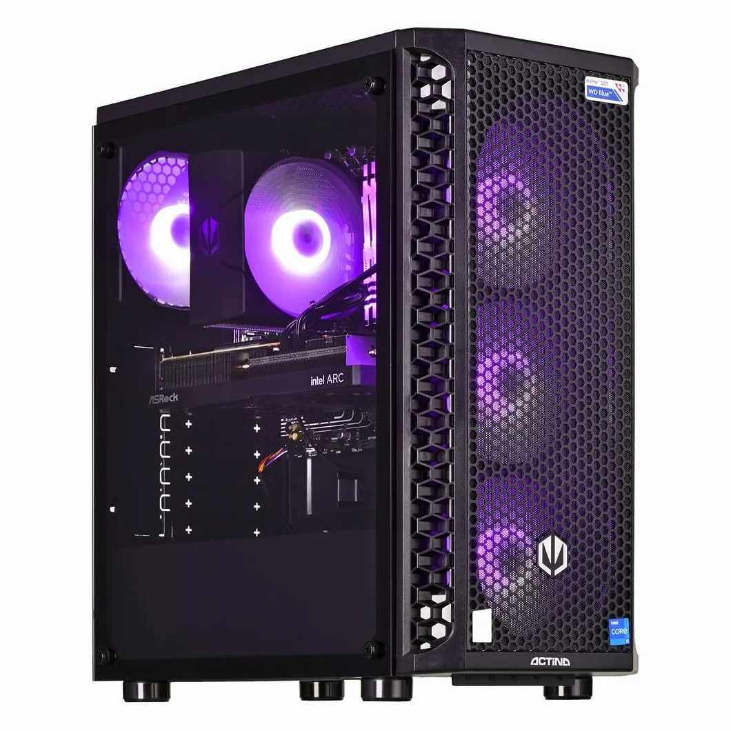 Endorfy Actina 12400F 16GB 1TB RTX3060 PC 600W