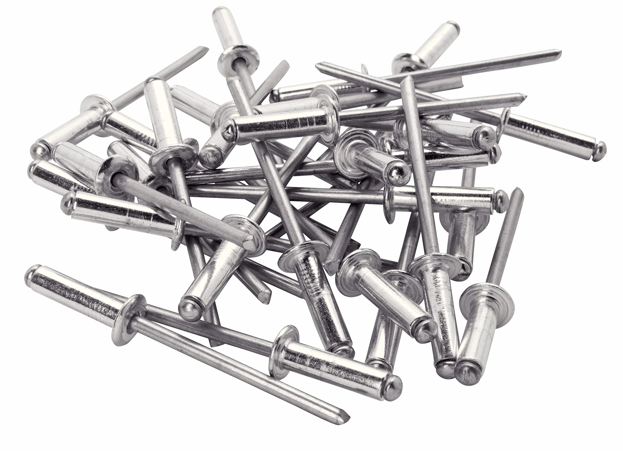 Rapid Nity zrywalne aluminium uniwersalne Ø 3,2 mm, zakres zacisku 2-4 mm, 50 szt. nitów, zestaw z wiertłami, do szczypiec nitowniczych