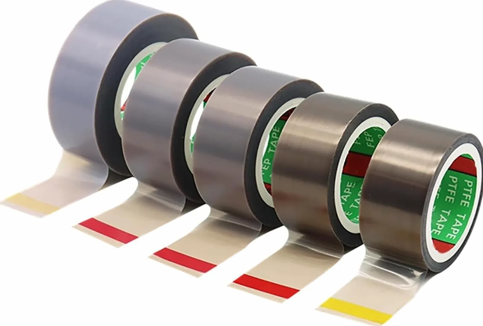 Taśma izolacyjna wysokotemperaturowa - grubość 0,5 mm, szerokość 13-20 mm, klej PTFE do maszyn do pakowania próżniowego i przemysłu elektrycznego, długość 10 m ，Taśma izolacyjna(19mm)