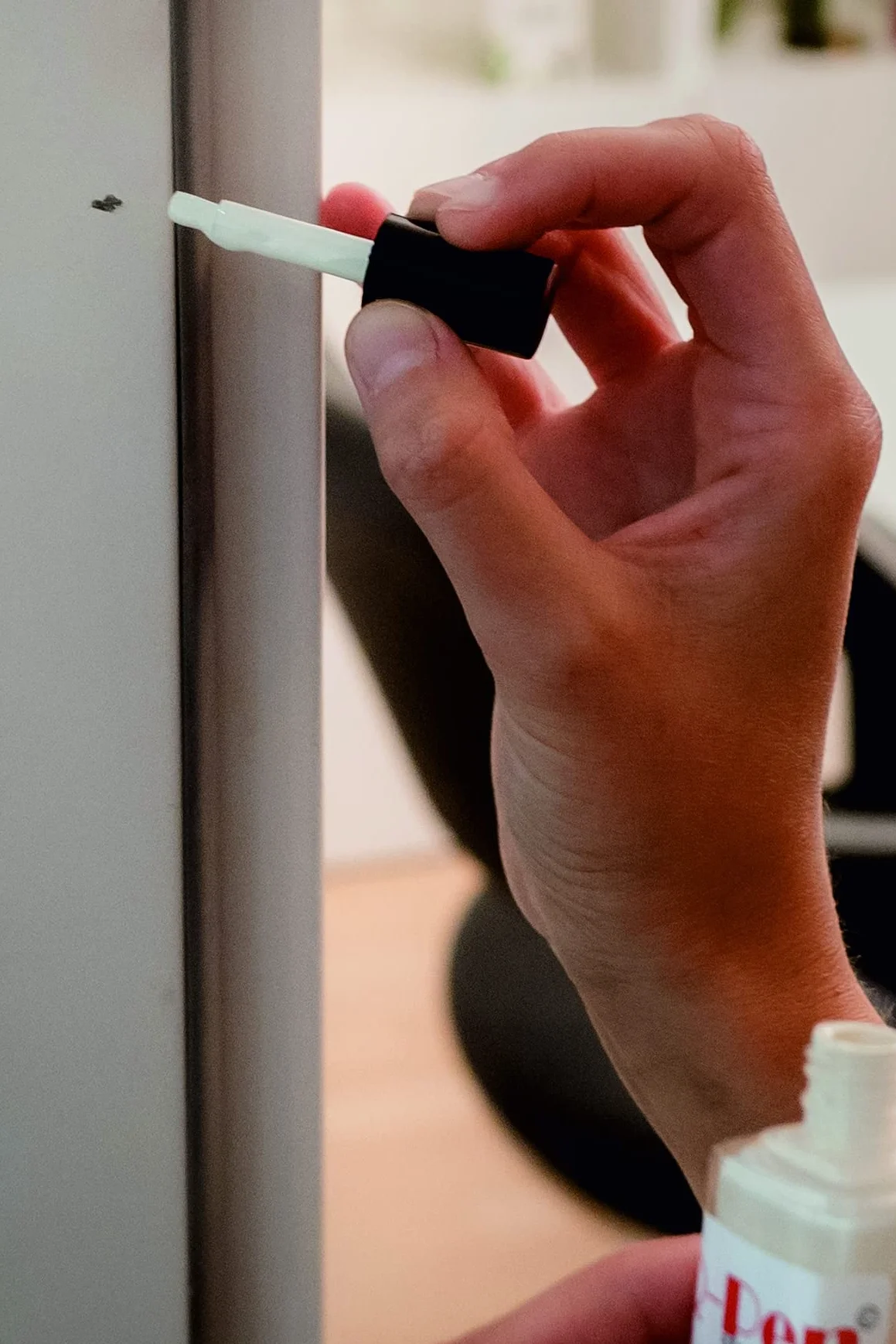 Marker do lakieru Touchup Paint for IKEA Kallax white - by