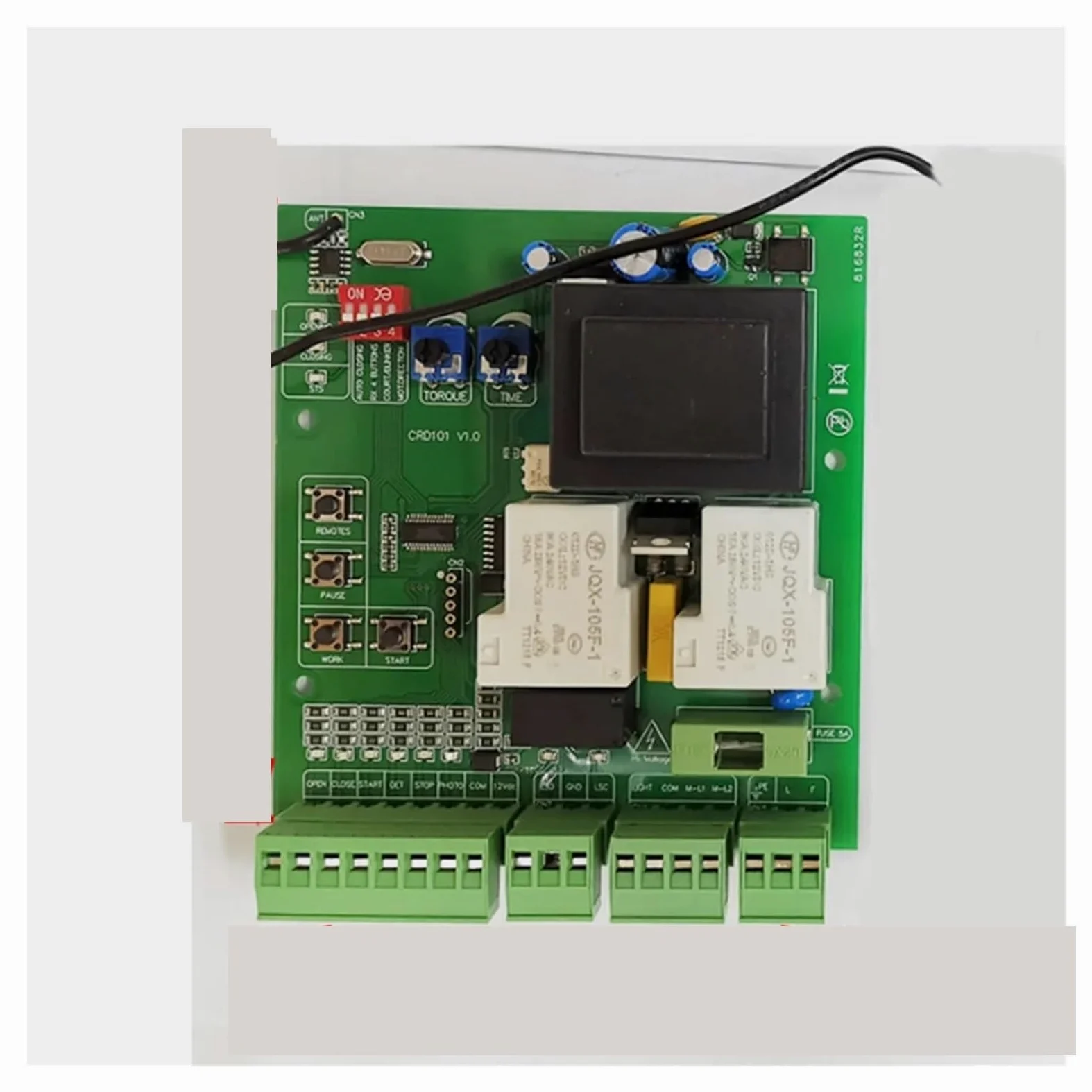 Uniwersalna wersja otwieracza bramy przesuwnej PCB płytka sterująca AC płyta do płyty sterującej bramy przesuwnej Silna wrażliwość(1 board only)