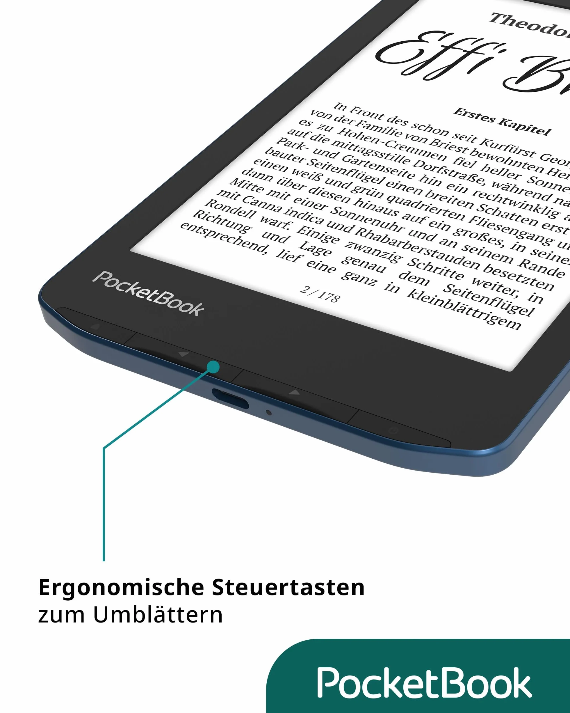 Pocketbook Verse Pro eReader czerwony 6 cali 16 GB pamięć bezprzewodowa przyjemność słuchania audiobooka [wersja niemiecka]