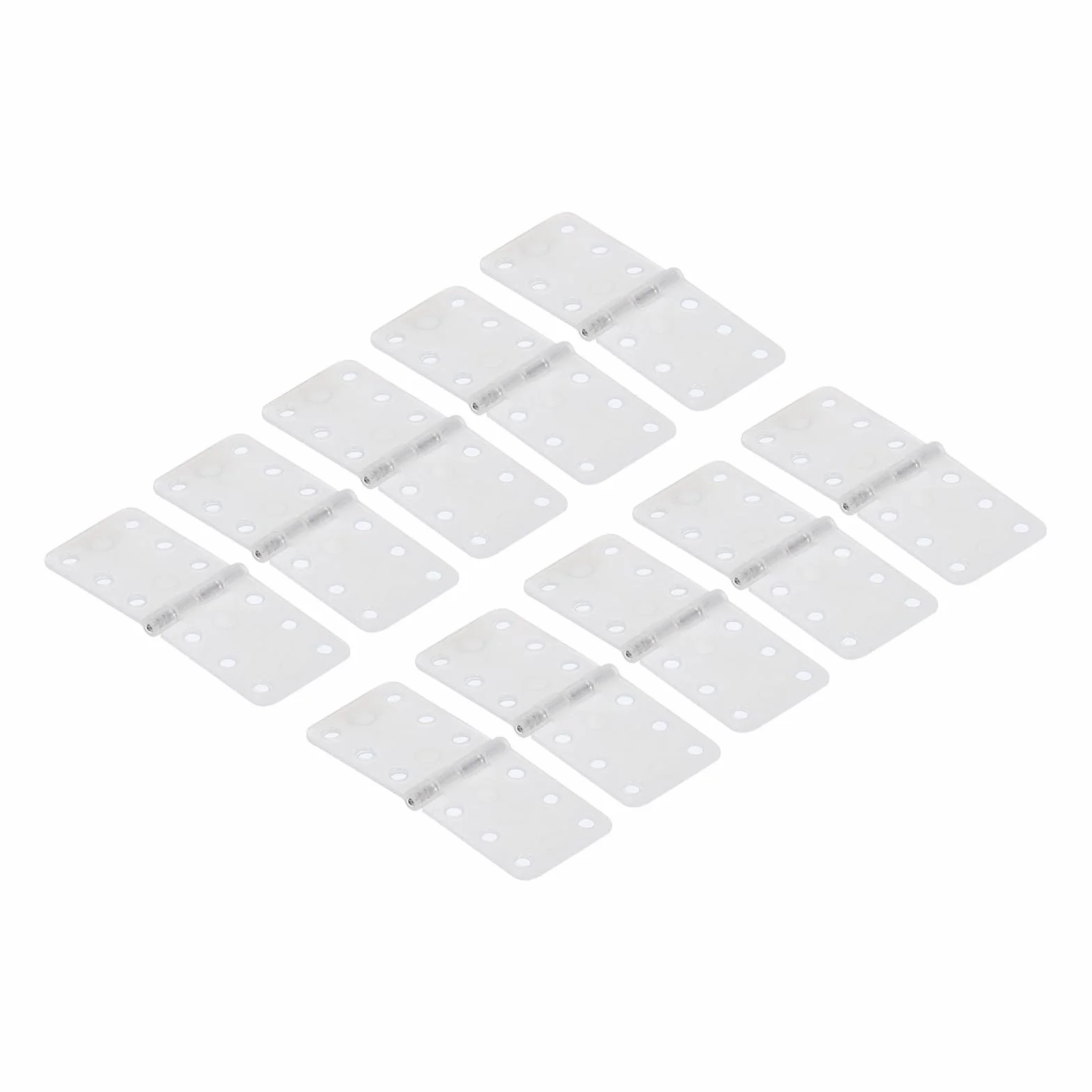 QUARKZMAN 11 x 28 mm RC zawias do samolotu wtykany x 5 szt. elastyczny zawias drzwiowy do projektów rękodzielniczych [biały nylon]
