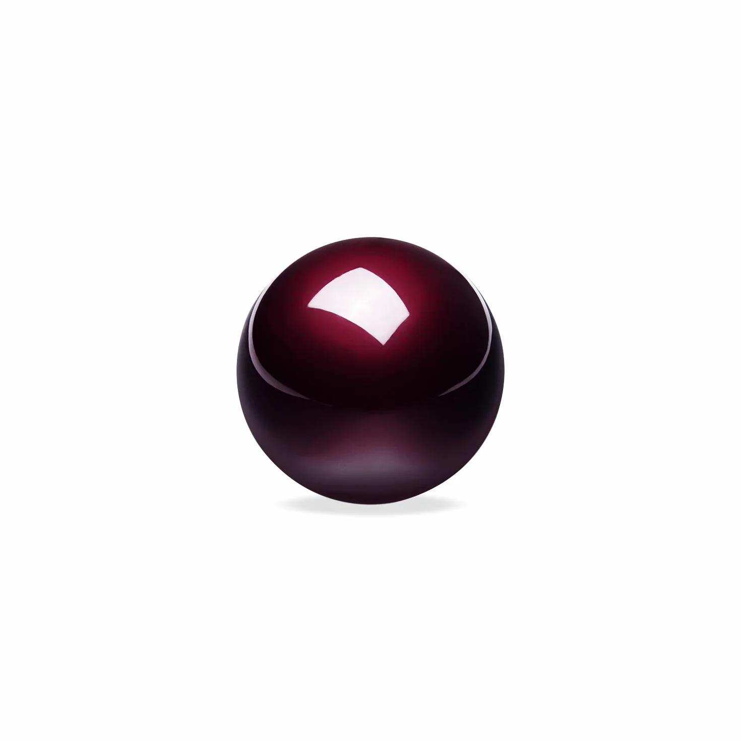 Perixx 34 mm Trackball - Błyszczące Wykończenie - Prędkość - Kompatybilny z M570 Trackball - Czerwony