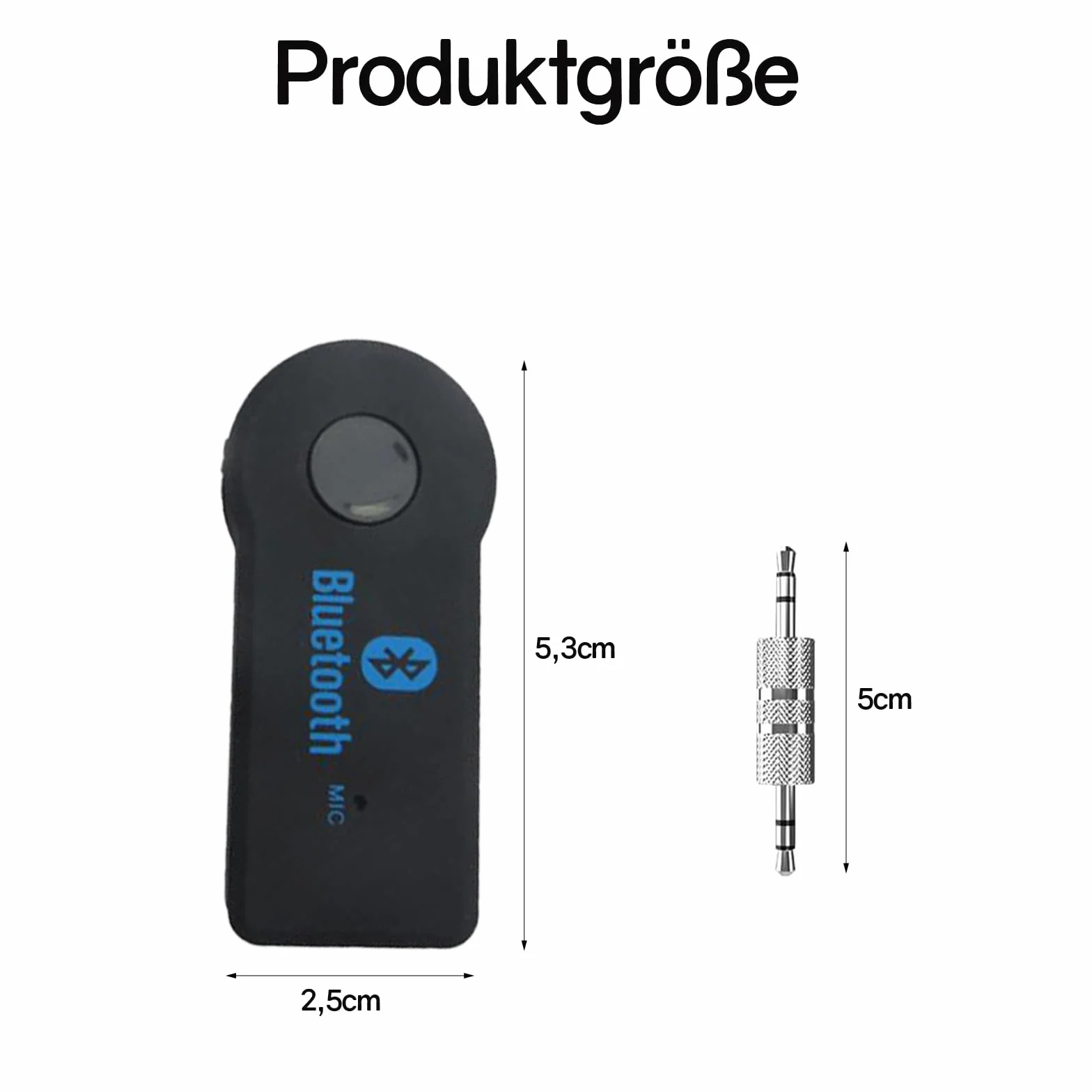 VIEVRE Adapter Bluetooth AUX 4.1 jack 3,5 mm do samochodu