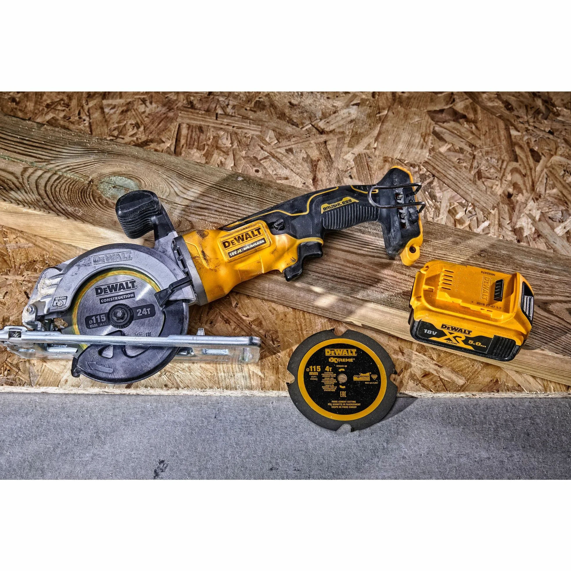 Pilarka Tarczowa 18V 115mm Wersja Body DCS571N DeWalt