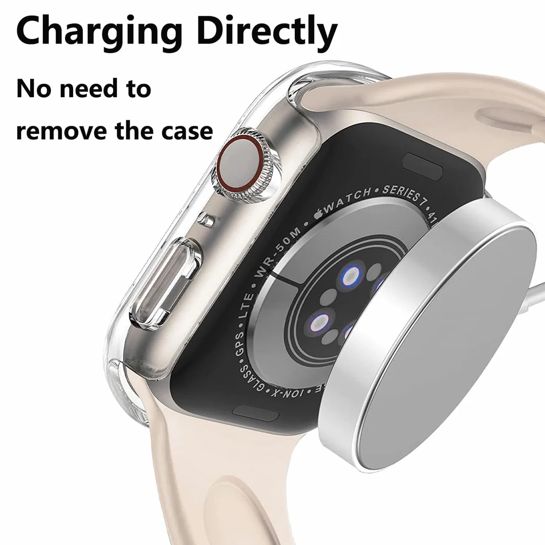Twarde etui Apple Watch Series 11 10 46 mm, hartowane szkło, pełne pokrycie, matowe x 2