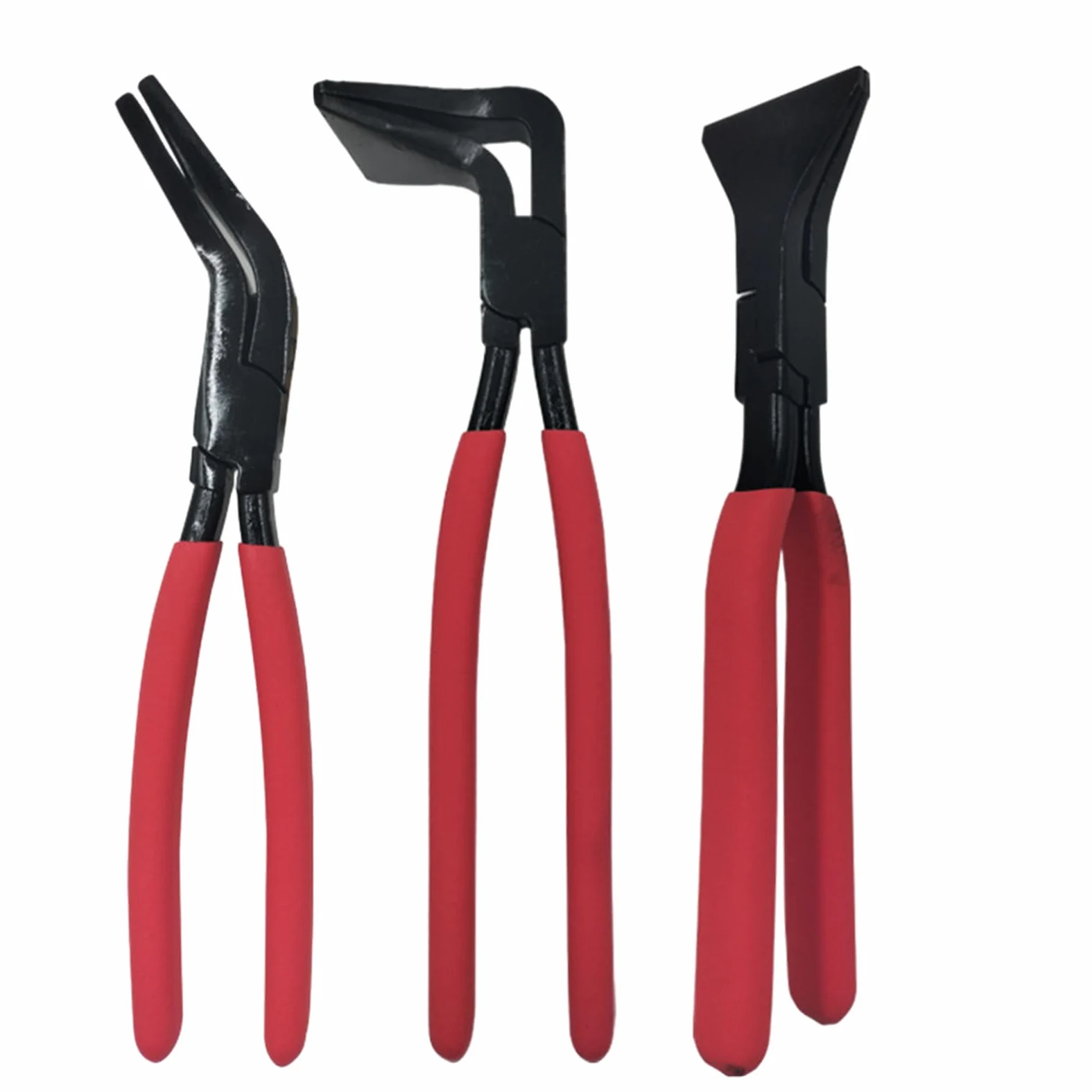 Szczypce do Blachy 3 Sztuk Narzędzie Do Zaginania Ręcznego | Ergonomiczne Narzędzie do Zaginania Blachy Do Napraw Samochodów Budowy Mebli Prac Hydraulicznych I Pokryć Dachowych