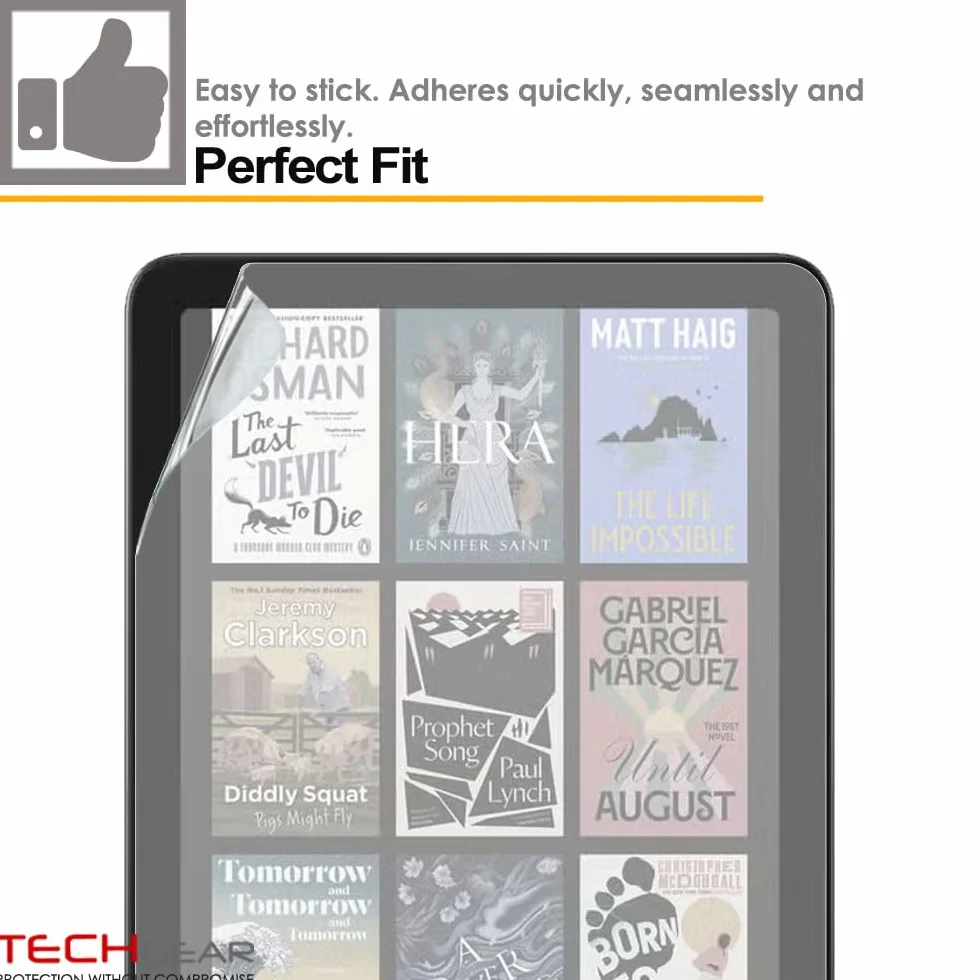 TECHGEAR 3-pak matowych ochraniaczy do Kindle Paperwhite 2024 12. generacji ANTI GLARE