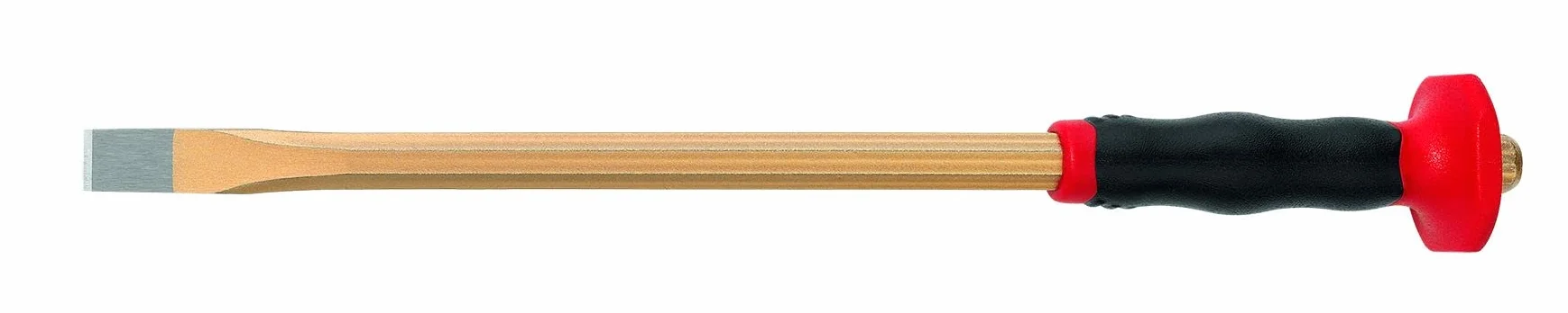 Dłuto, dłuto elektryczne (długość: 250 mm, szerokość: 12 mm, lakierowane z ochroną dłoni 2K, 8-kątne x 10 mm) 361 253 1