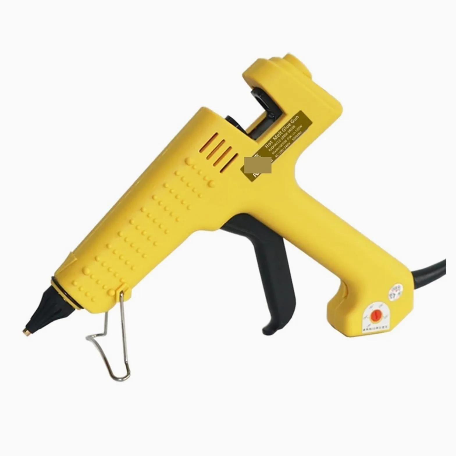 Zestaw pistoletu do klejenia, 250 W z regulowaną temperaturą, skrzynka narzędziowa z pistoletem do klejenia na gorąco, termostaty, DIY, profesjonalny pistolet do klejenia przemysłowego Bezwysiłkowe tw