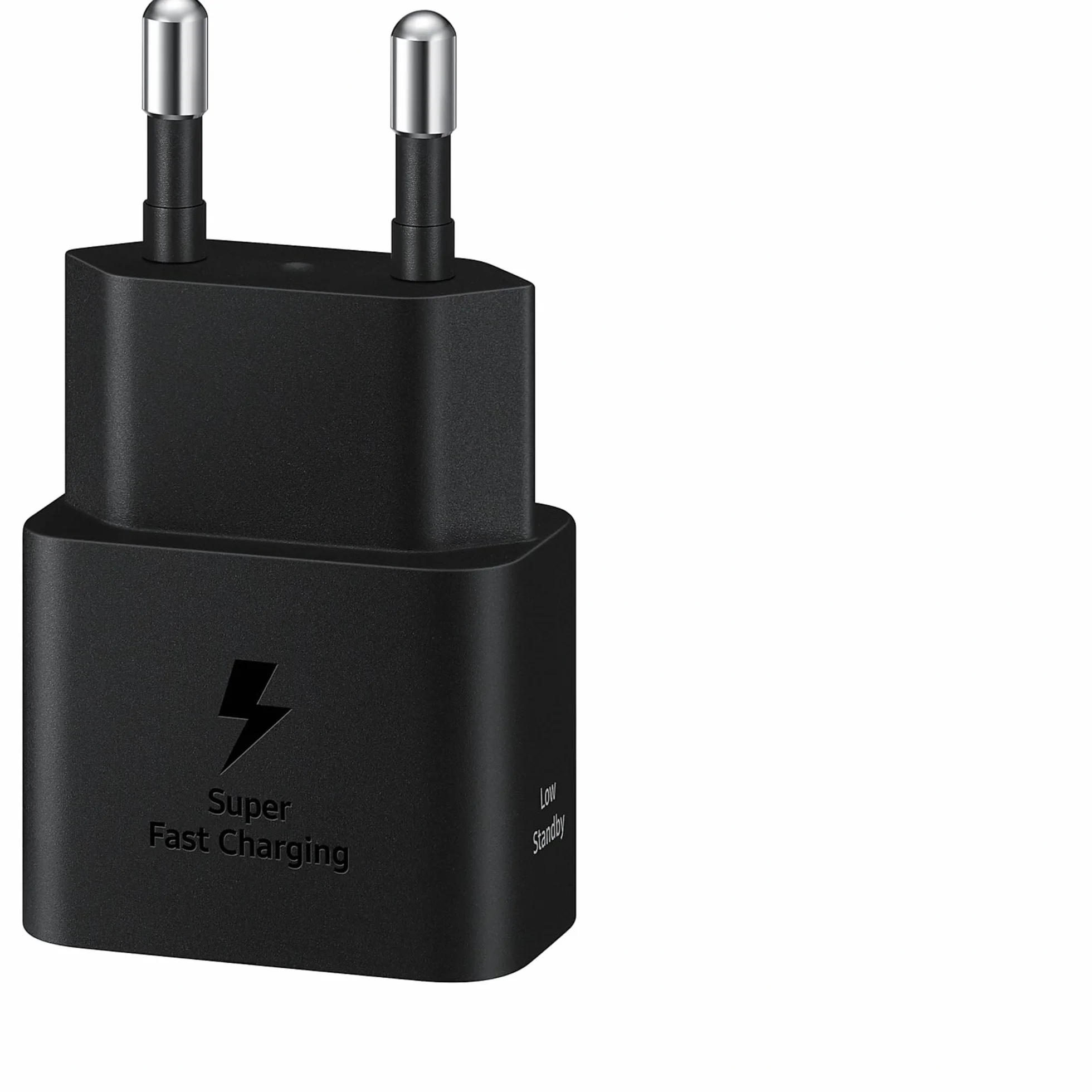 Samsung Schnellladegerät USB-C 25W Datenkabel Schwarz