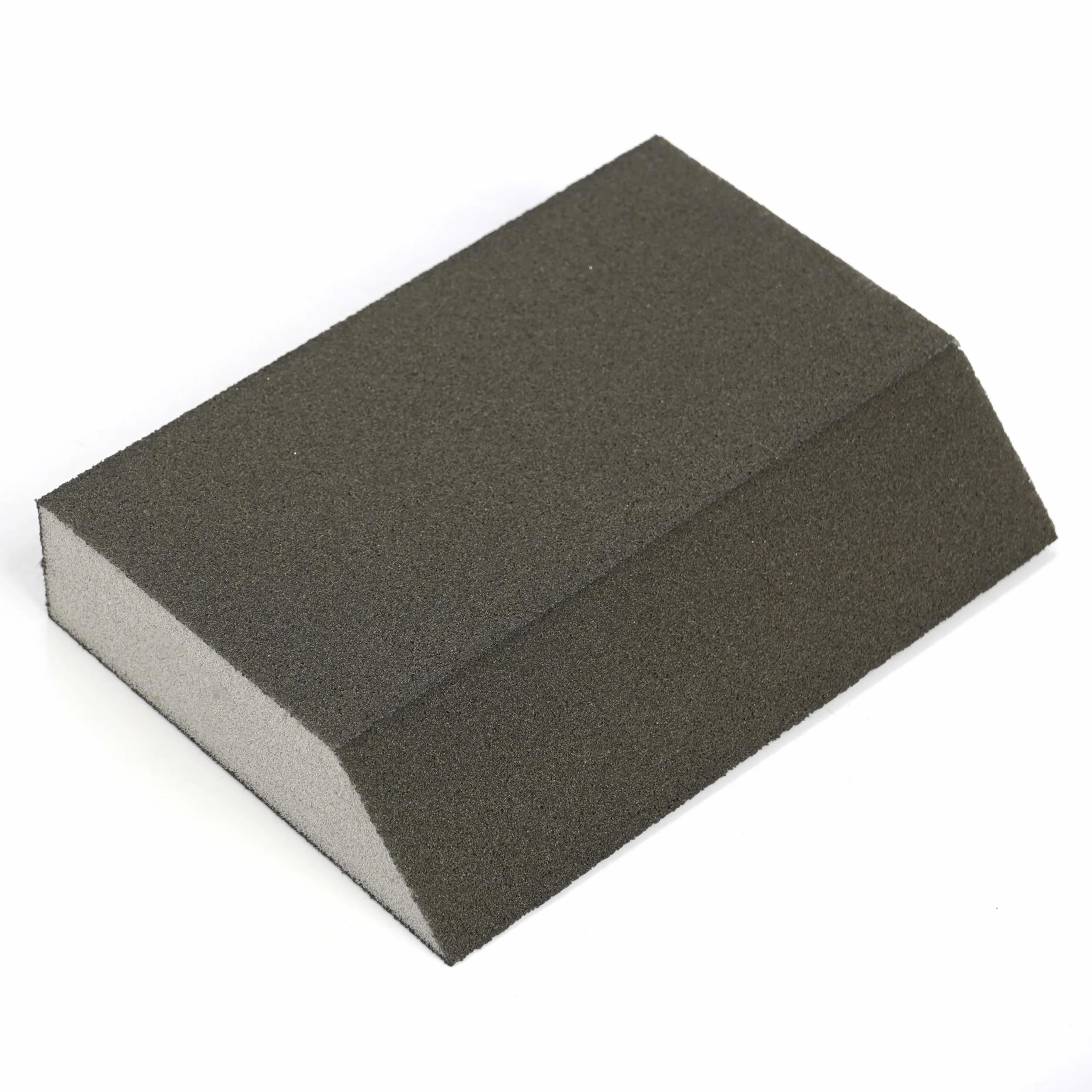 Kostka ścierna gąbka skośna gradacja 220 klocekśŚcierny twardy 8,5x2,5x12 cm trapezowa gbka do ścierania drewna, metalu, gipsu do szlifowania ręcznego