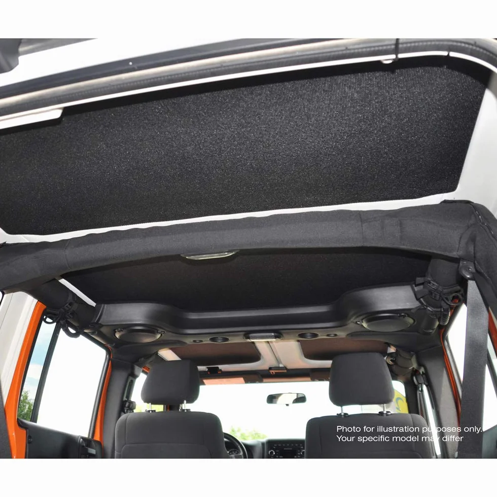 Design Engineering Boom Mat Black Sound Deadening Kit for 4-Door Jeep Wrangler JL (2018-up)