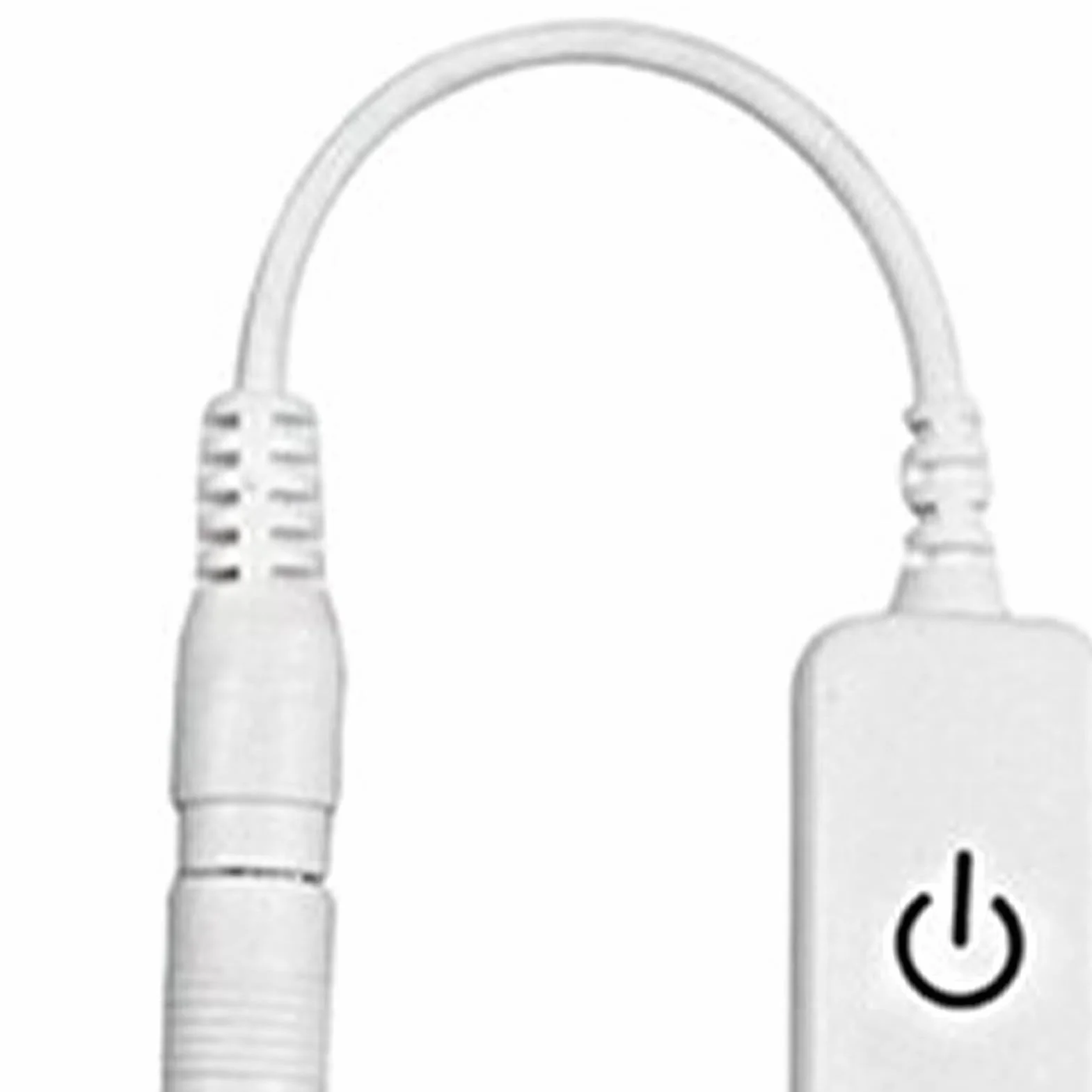 Mini Ściemniacz LED Dotykowy DC12-24V 1 Kanał 4A Przełącznik do Taśm LED Monochromatycznych Plastikowy 22g