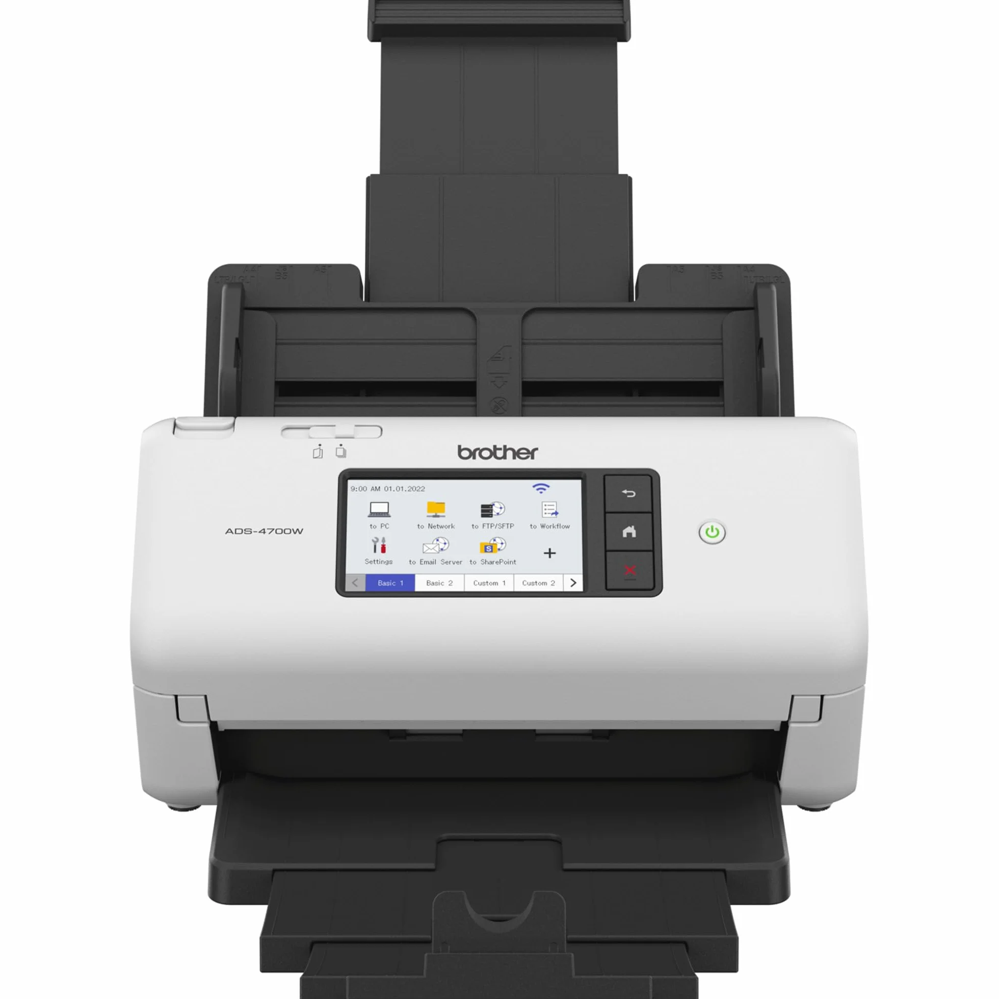 Brother ADS-4700W profesjonalny skaner dokumentów Duplex USB LAN WLAN biały