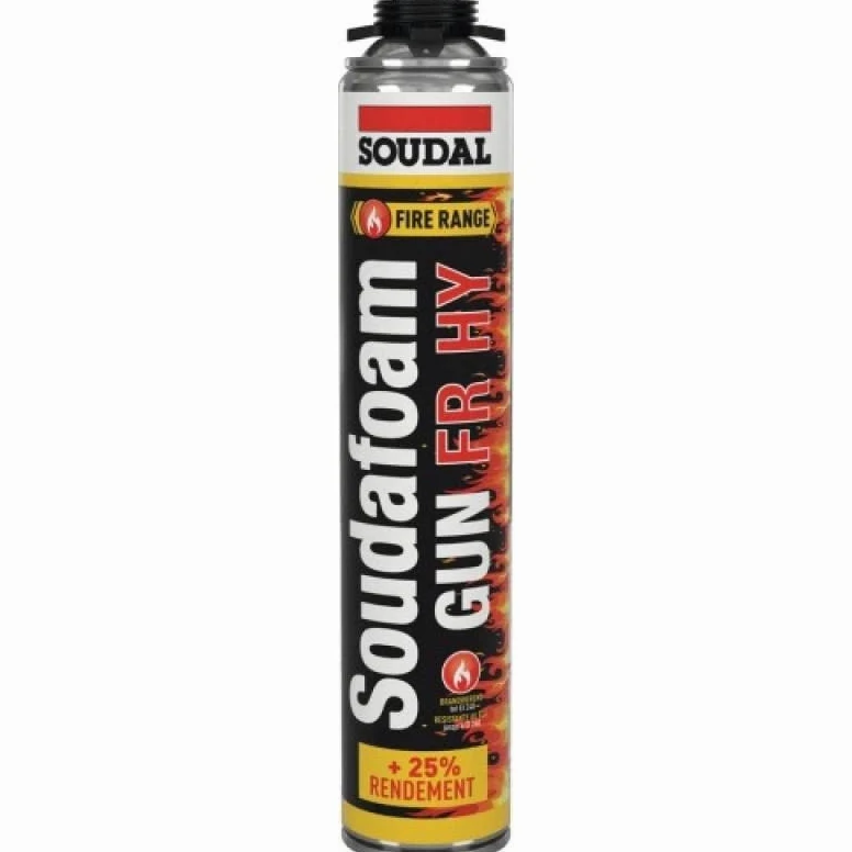 Soudafoam FR HY Gun -Moss PU pistolet przeciwpożarowy - Soudal - 0,75 L