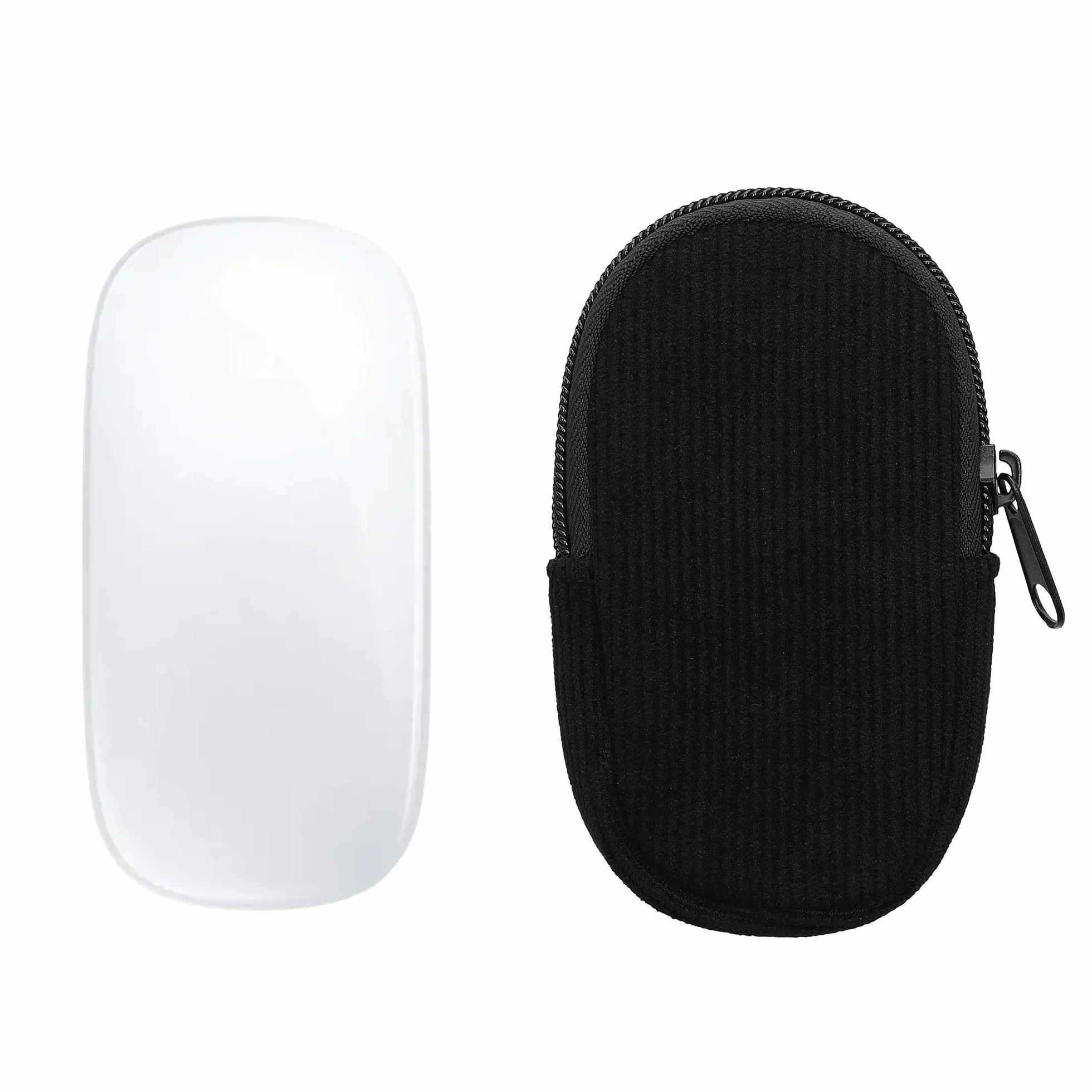 kwmobile Etui ochronne Apple Magic Mouse 1/2, neoprenowe, czarne