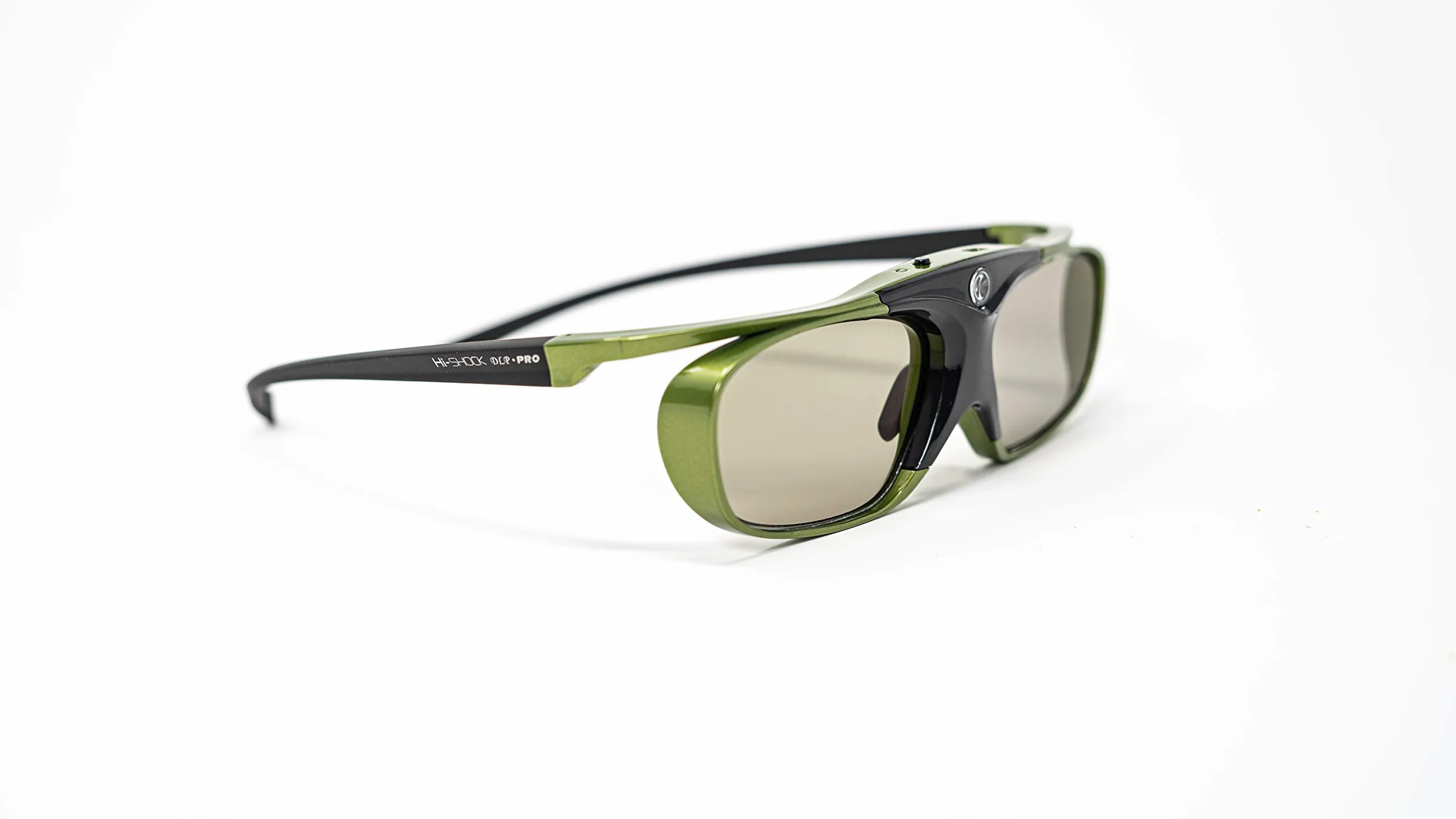 Okulary 3D DLP Link Hi-SHOCK DLP Pro Lime Heaven kompatybilne z Acer BenQ Optoma LG