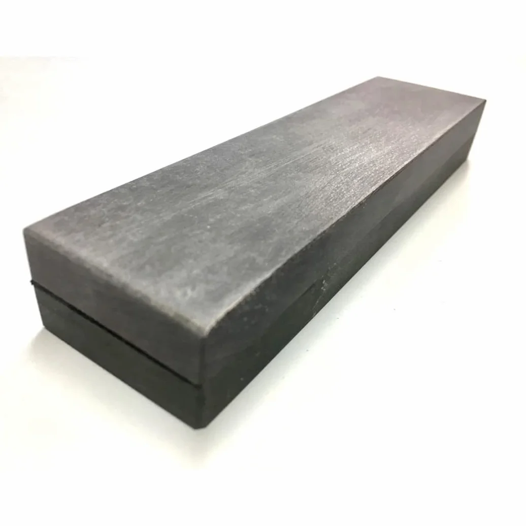 Kamień szlifierski Deluxe I Belgischer Brocken i kamień pirenejski I 150 x 40 mm ostrzałka do noży I naturalny kamień kombi