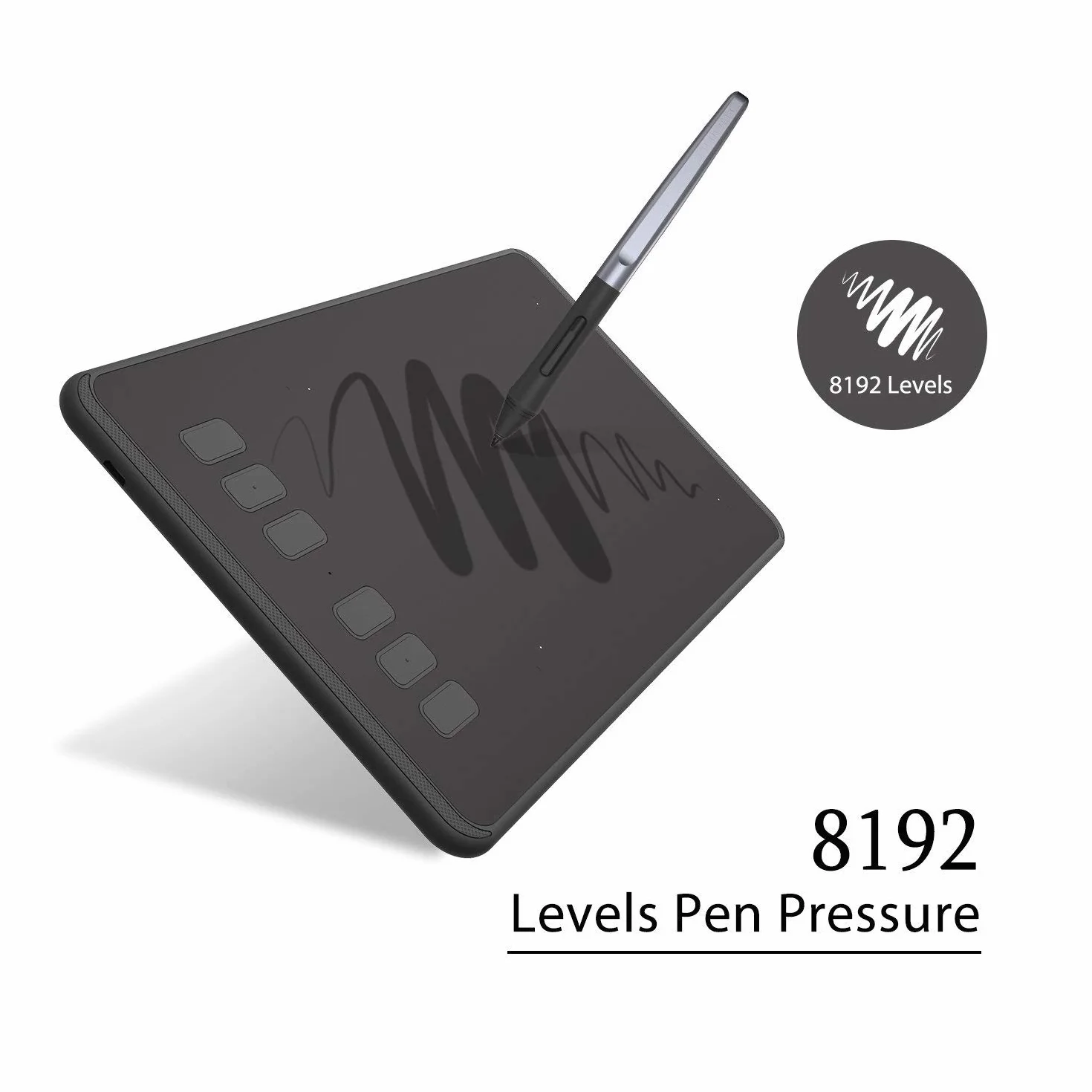 HUION INSPIROY H640P 8192 Tablet graficzny z piórem bez baterii