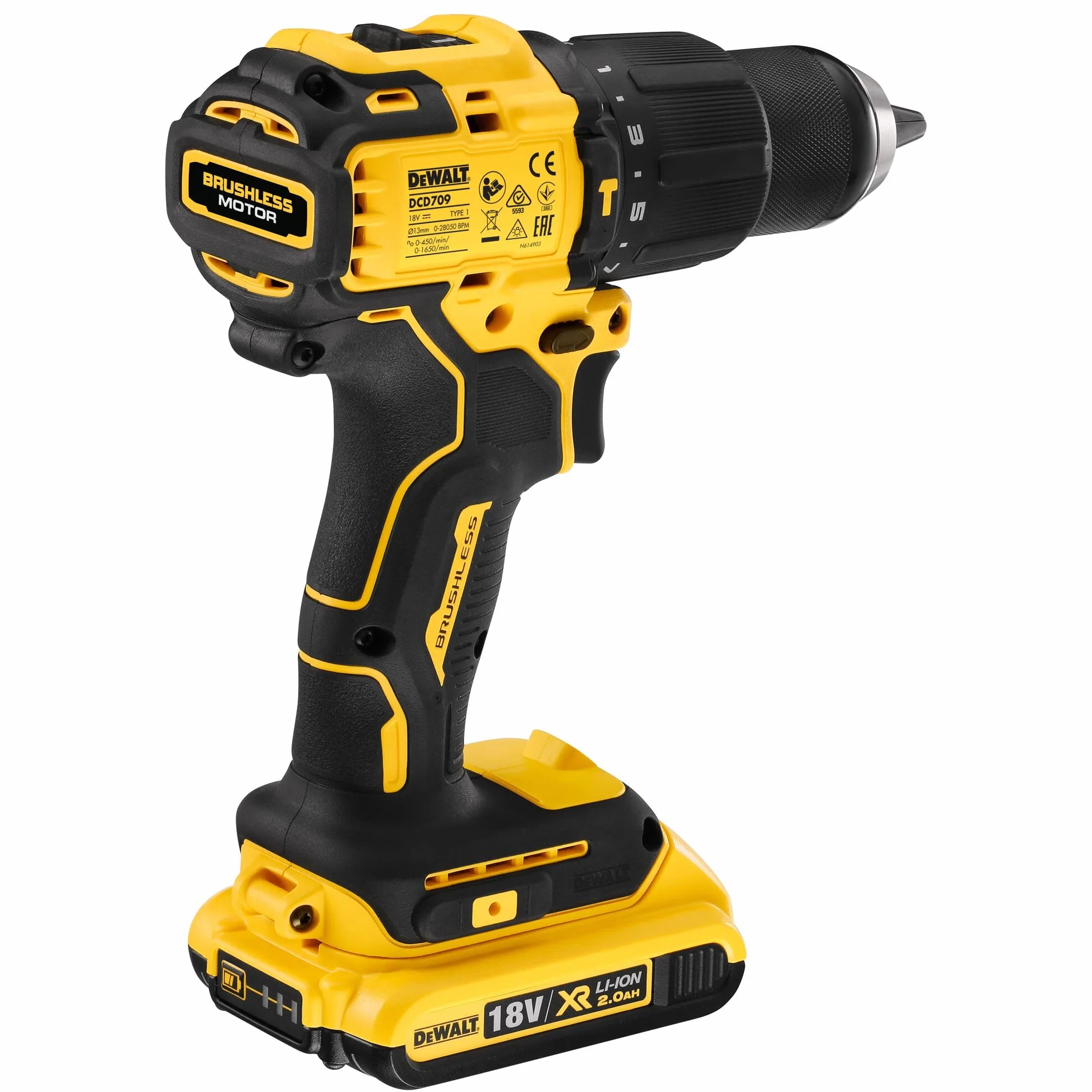 Dewalt Wiertarko-Wkrętarka, Czarny/Żółty, 18 V