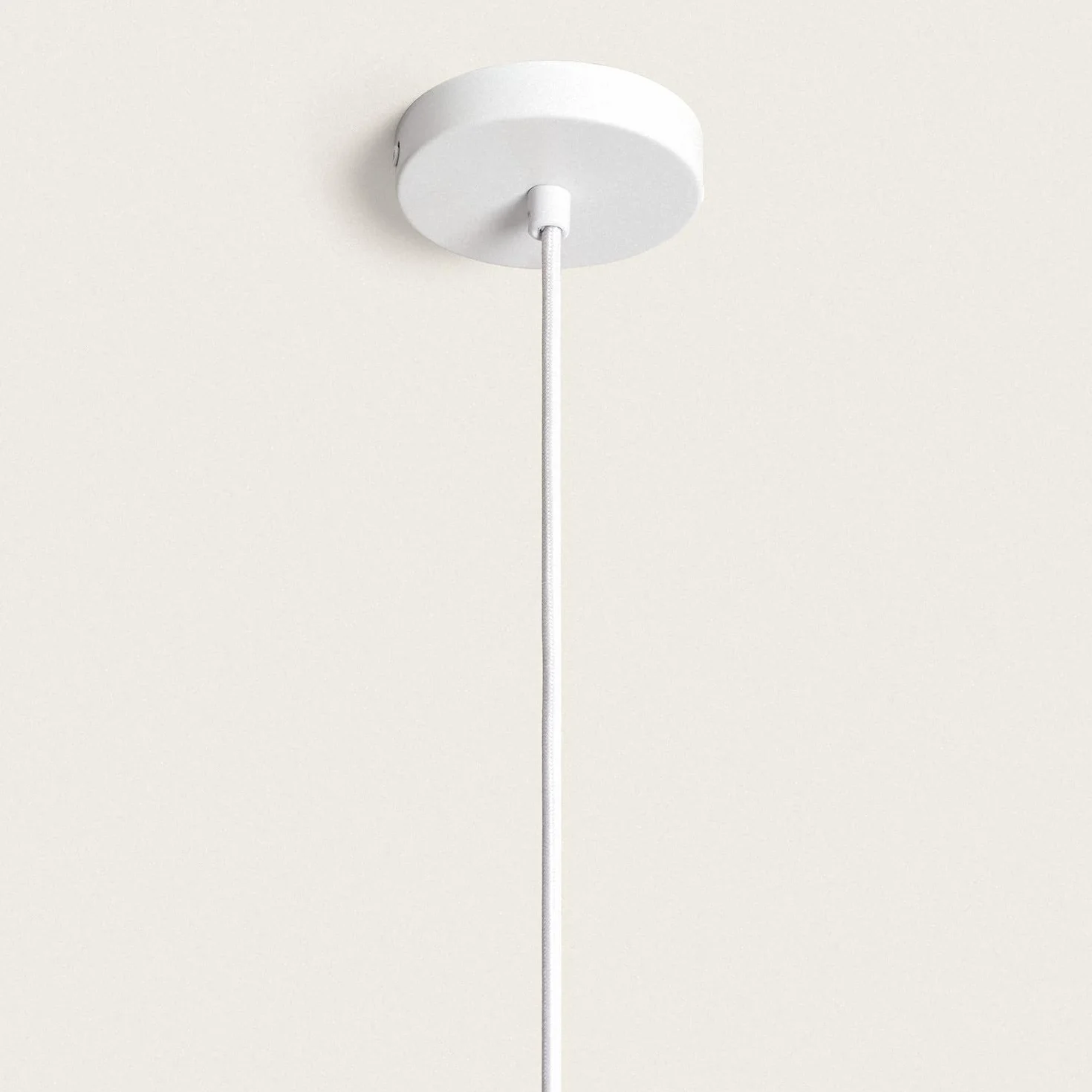 Ledkia Lampa Wisząca Bambusowa Bangkal Naturalna – Rustykalna Oprawa Sufitowa do Salonu i Sypialni w Stylu Boho. Elegancki Rattanowy Abażur z Dwoma Cylindrami, Gwint E27, Doskonała Dekoracja Wnętrz