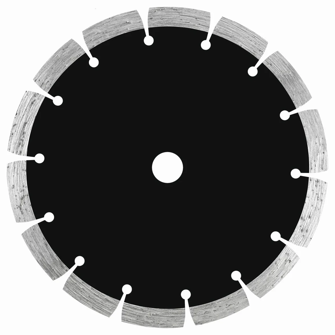 LYVQZPWLRDiamentowa płyta cięcia, 200mm Segmentowa diamentowa tarcza tnąca do piły kątowej Szlifierka kątowa Tarcza tnąca do cięcia na sucho i mokro Granit Beton Marmur Kamień Murarstwo 22mm