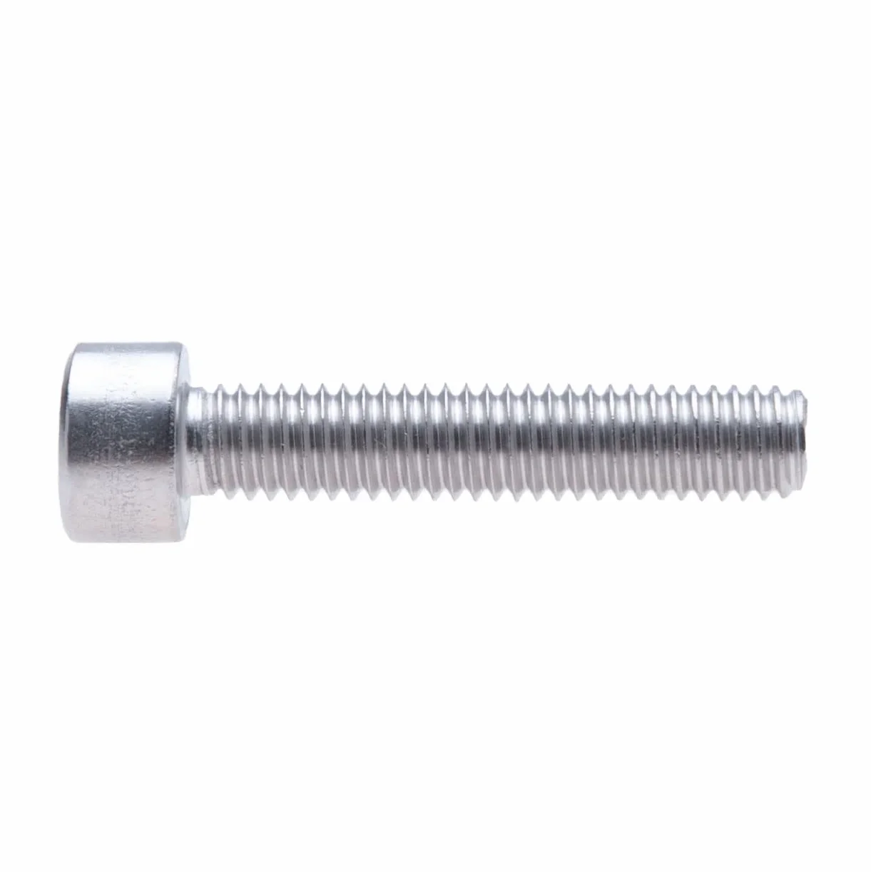 Śruby z łbem Sześciokątnym M8x25 (pakiet 10) A2 stal Nierdzewna Klucz Imbusowy Sześciokątny Śruby Gwintowane Elementy Złączne Cylindryczne Heavy Duty Certified Standard DIN912 (8mm x 25mm)