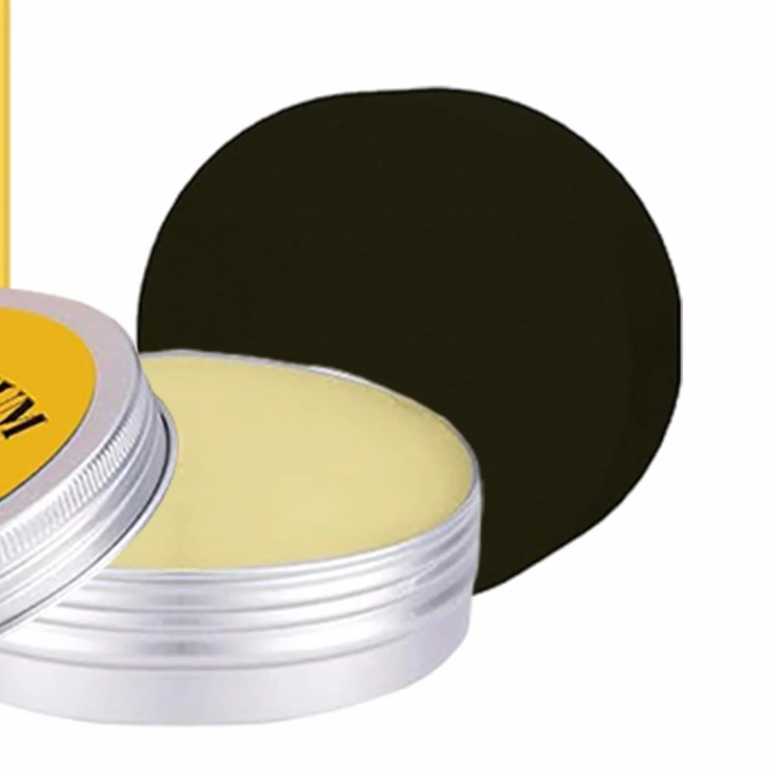 Saddle Soap Leather Conditioner, 8x3cm 100g Boot Cleaner ABS Case With Sponge, Leather Care Supplies, Boots, Shoes, Bags, Jackets, Saddles, Cleaning, Conditioning