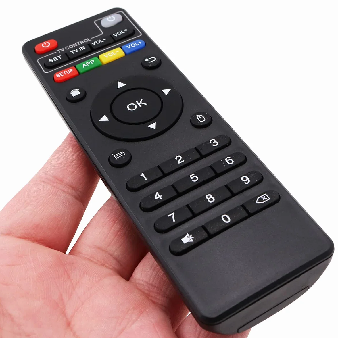 WANGCL Uniwersalny pilot zdalnego sterowania do Android Box kompatybilny z MXQ T95 X96 MX9 M8