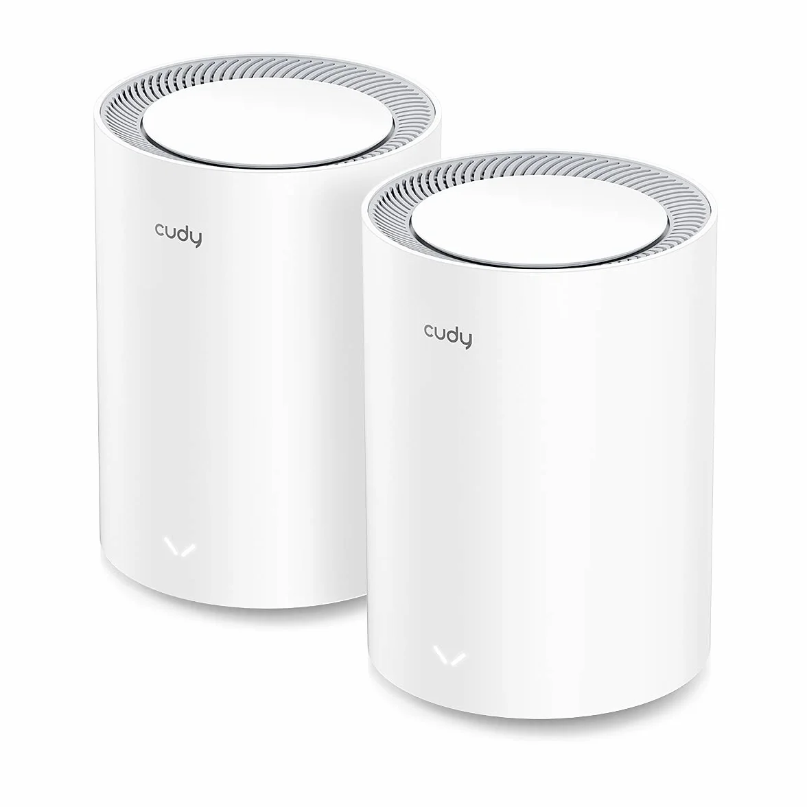 Cudy Siatka Routera Wi-Fi 6 2.5G, 2 Porty Ethernet, Dwupasmowy, VPN, 2402Mbps 5GHz+574 Mbps 2,4GHz, Bezprzewodowy, Do 3000Mbps, M3000 2-Pack (M3000 2-Pack V2.0)