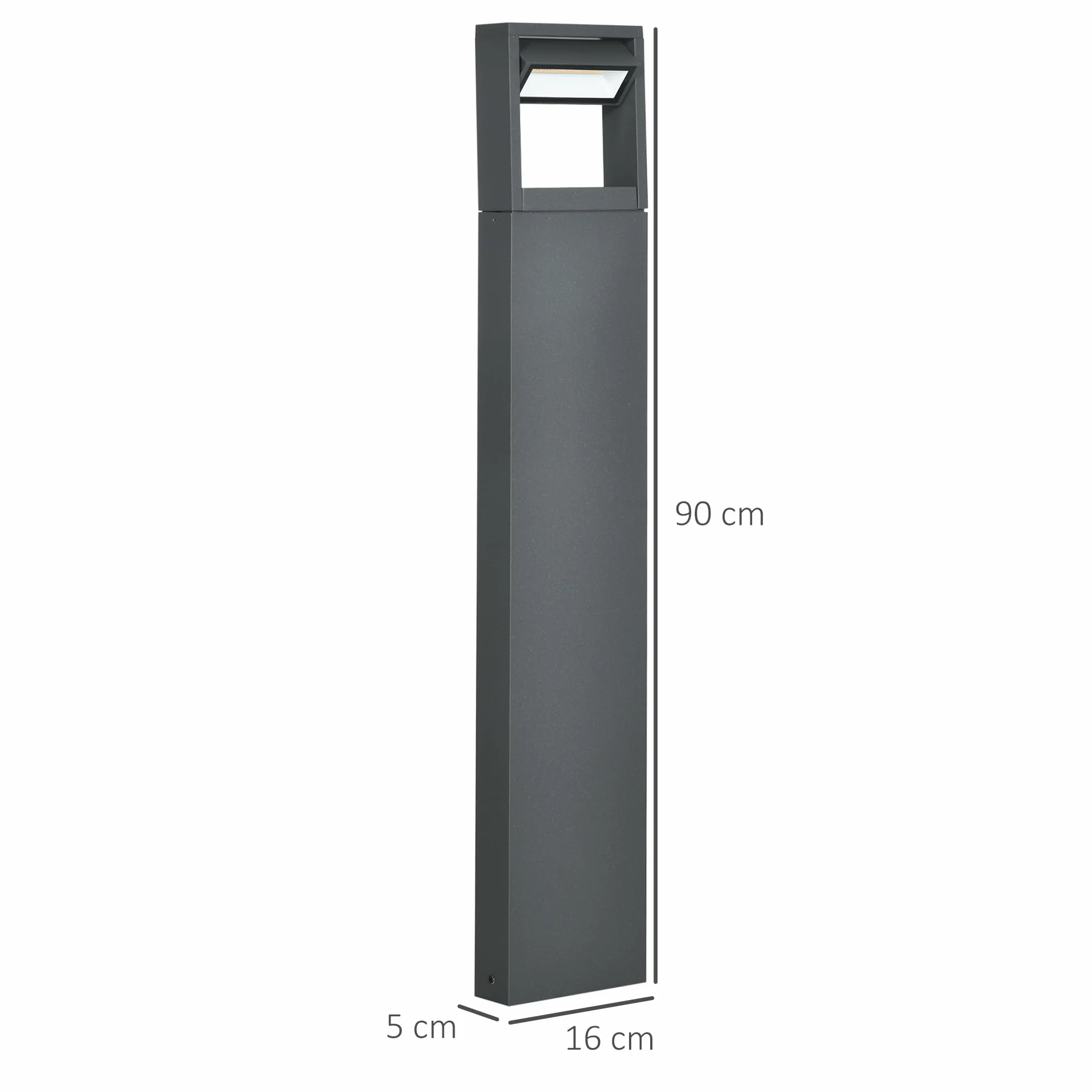 Lampa ogrodowa LED IP65 wodoodporna regulowana na szlak