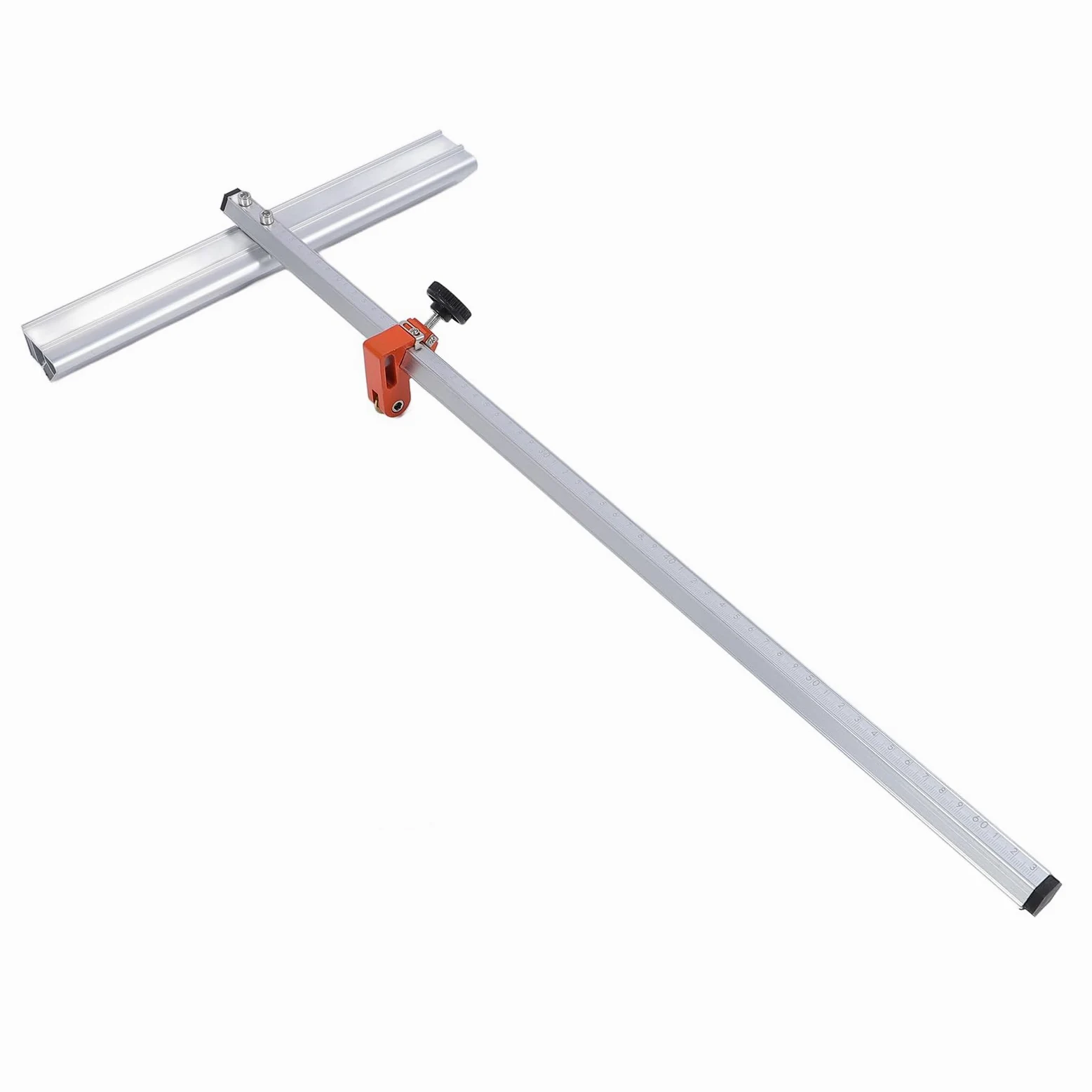Nóż do cięcia szkła typu T, 60 cm narzędzie do cięcia szkła w kształcie litery T, 14 wałków, ręczne narzędzie do cięcia szkła ze stopu aluminium do grubego szkła, szkła T i cięcia płytek