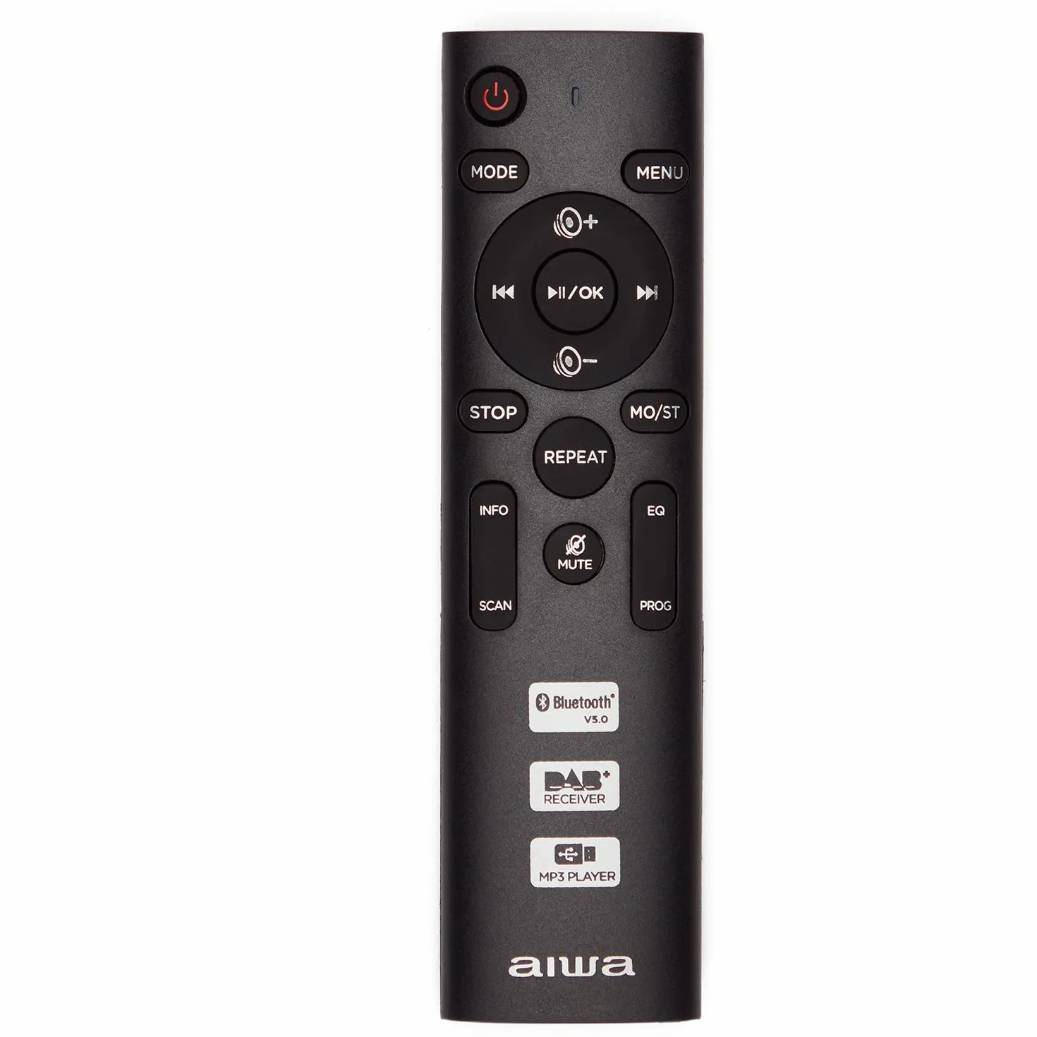 BOOMBOX RADIOODTWARZACZ DAB+, CD/MP3, USB, BT, AUX IN - AIWA BBTC-660DAB/RD