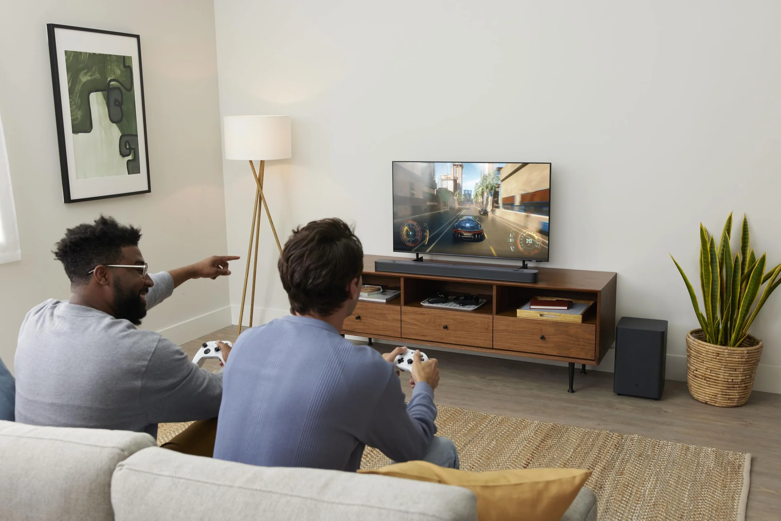 JBL Bar 2.1 Deep Bass MK2 - Kompaktowy 2.1 kanałowy głośnik soundbar, z bezprzewodowym subwooferem, Bluetooth, Dolby Digital, JBL Surround Sound, HDMI, USB, mocne basy i efekt kina domowego