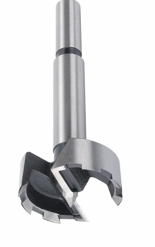 wolfcraft Wiertło Forstner, Ø 15 mm, 3313000, do wiercenia w drewnie, z ogranicznikiem głębokości i bez