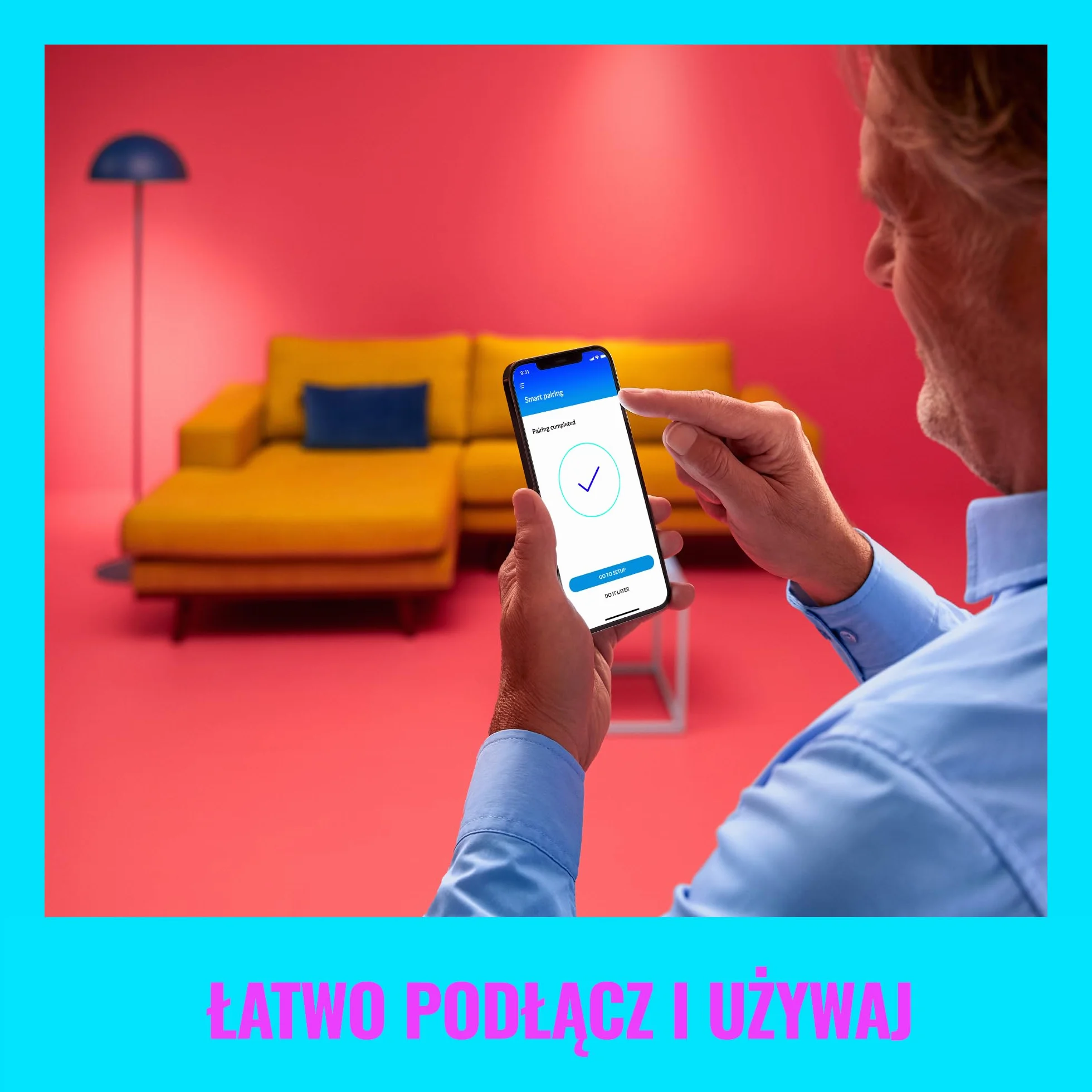 WiZ Inteligentna wtyczka Smart, Typ F, Wi-Fi, sterowanie aplikacją i głosowo, smart home