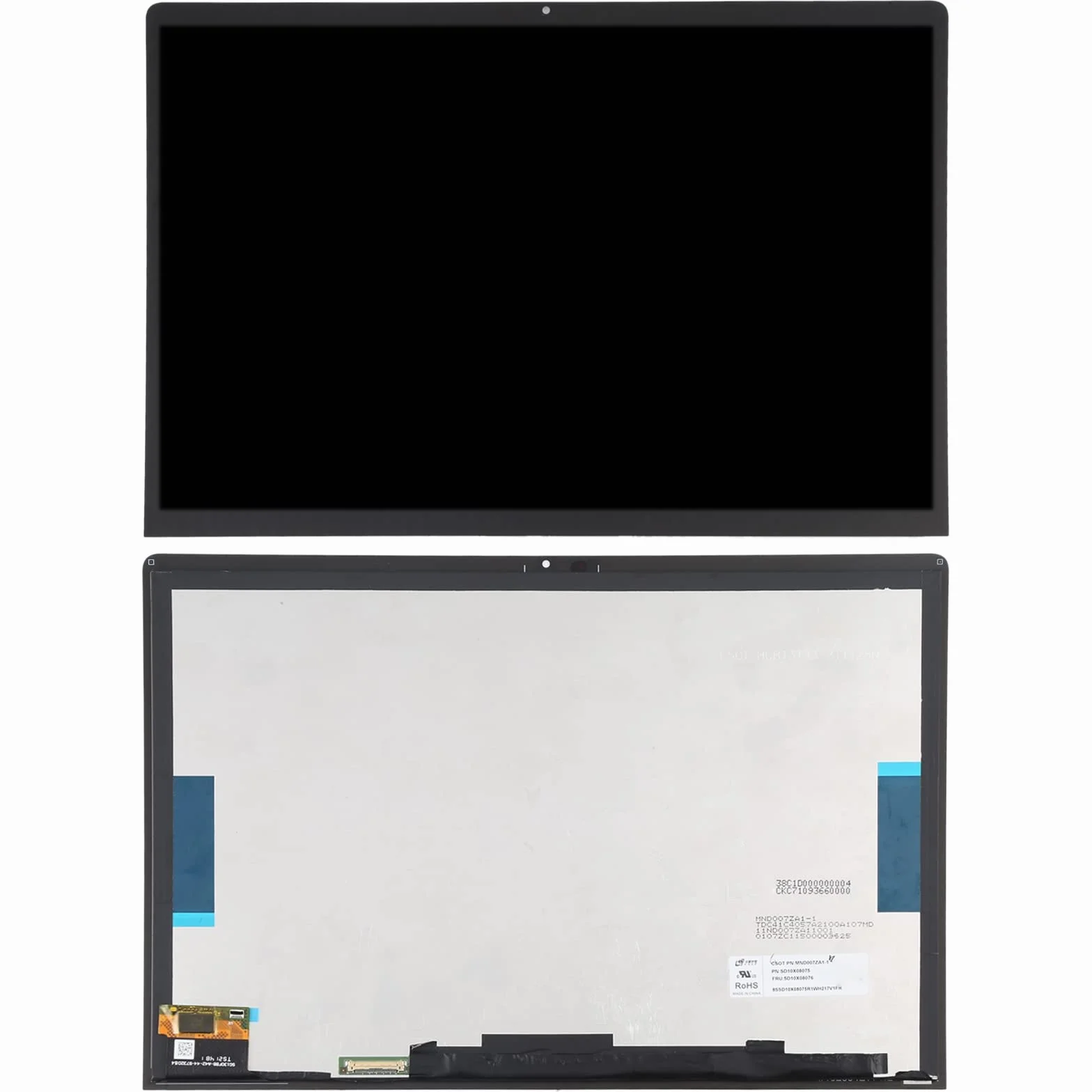 OEM LCD Ekran dla Lenovo Yoga Pad Pro 2021/Yoga Tab 13 YT-K606F YT-K606M Z Digitizer Pełny montaż