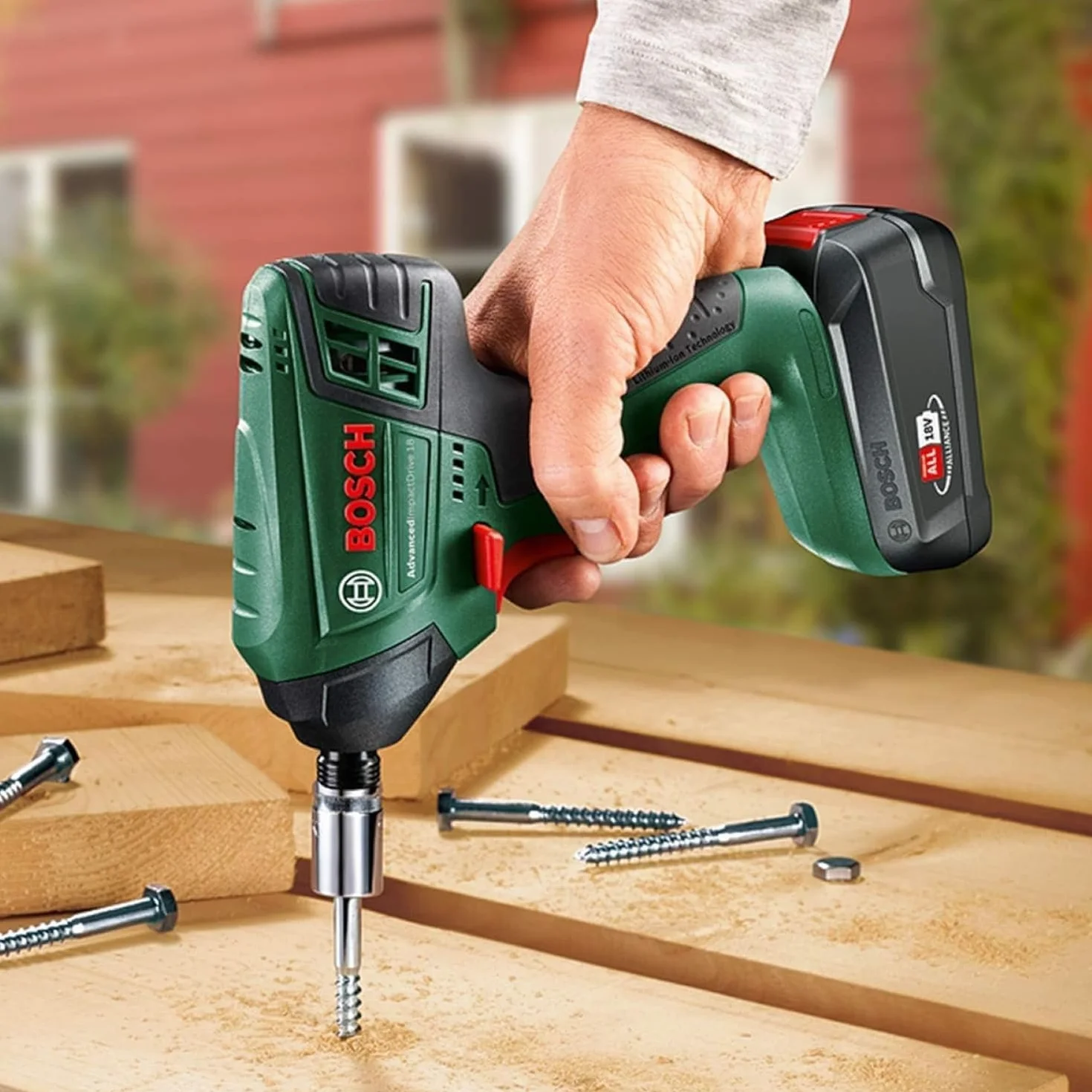 Bosch AdvancedImpactDrive Akumulatorowa Wiertarka Kombi 18V