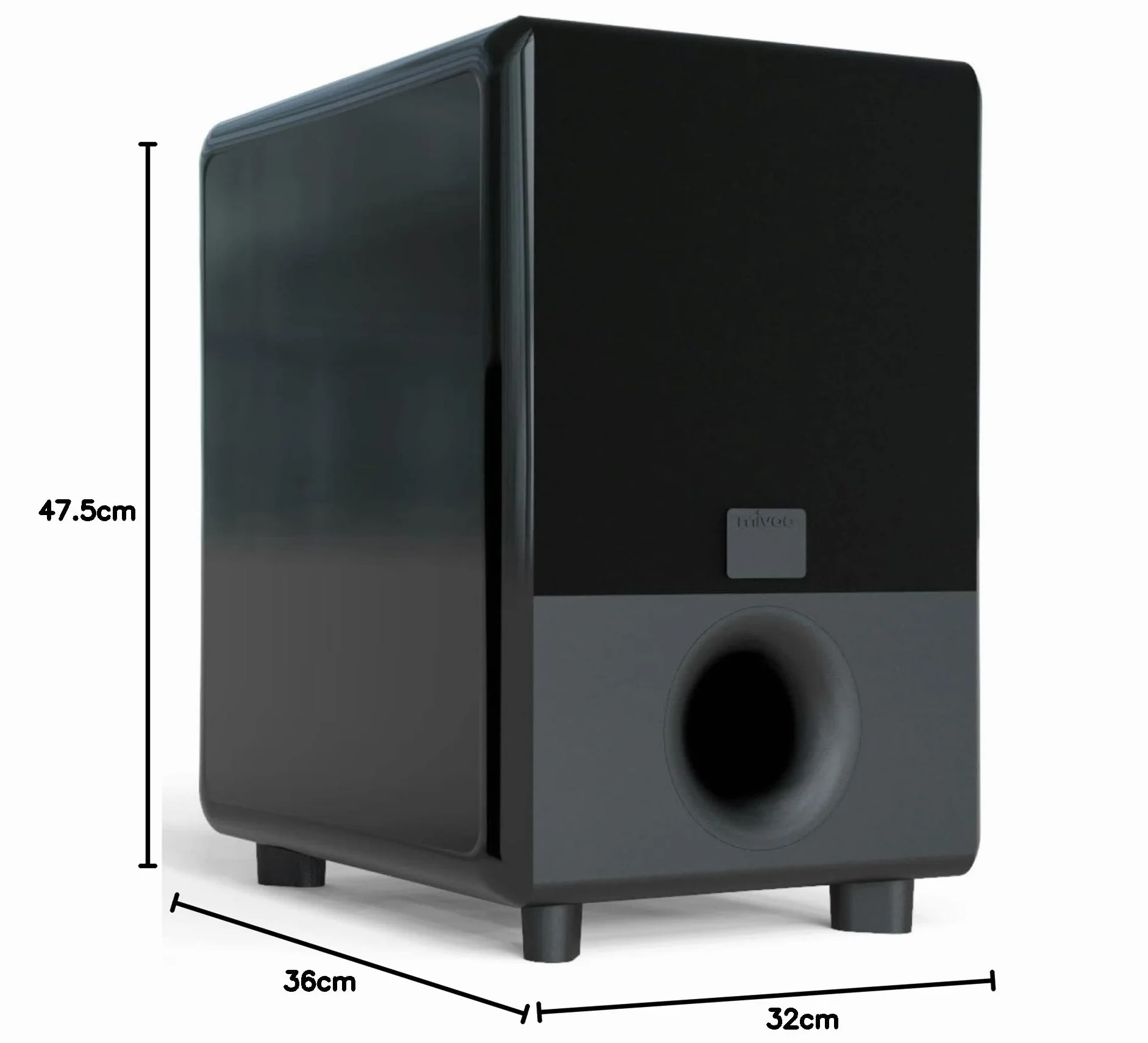 Hype 10 G2 aktywny subwoofer czarny