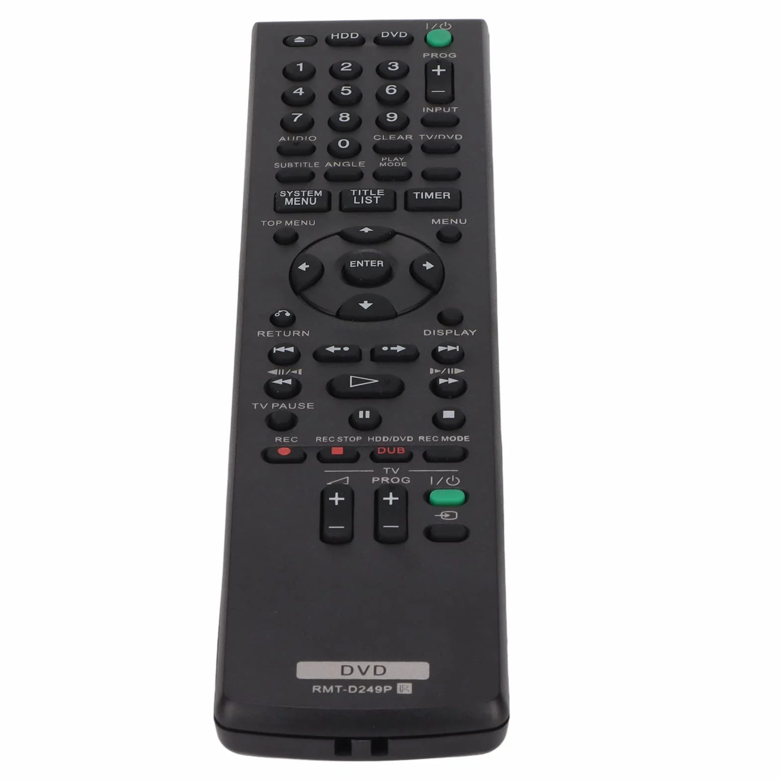 Pilot DVD RMT-D249P Zastępczy do Sony RDR-AT100 RDR-AT200 HX680 HX780 HX980
