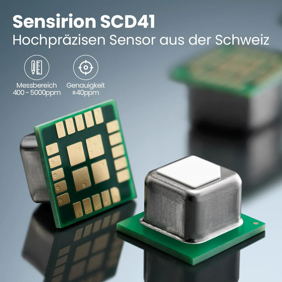 Newentor Miernik CO2, 4 poziomy koncentracji CO2 z alarmem i zaleceniami wentylacji, zasilanie bateryjne i złącze USB z 3 poziomami jasności, nadaje się do przedszkola, biura, salonu, NDIR
