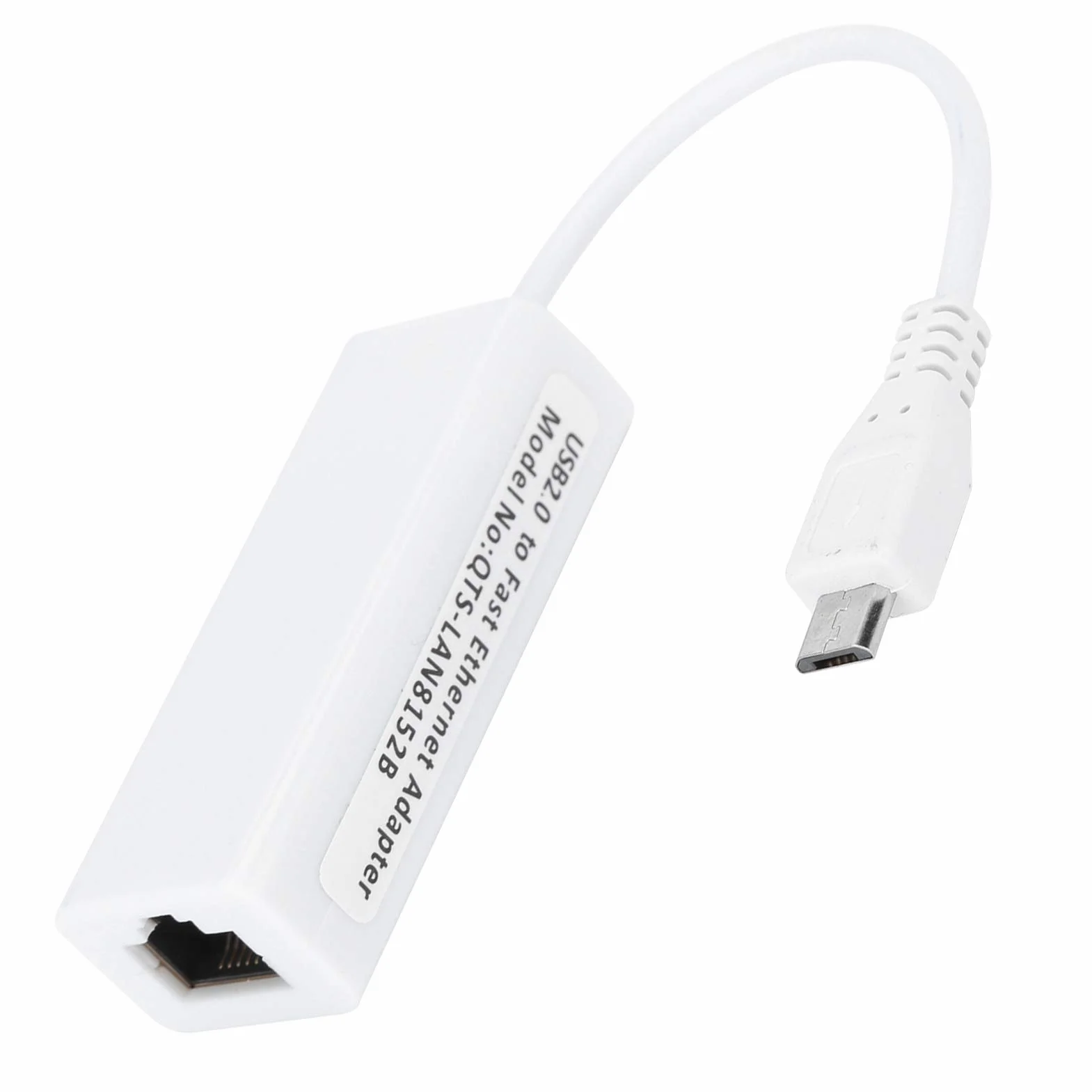 Adapter Ethernet USB 2.0 Micro USB na RJ45 dla Zero 1.3