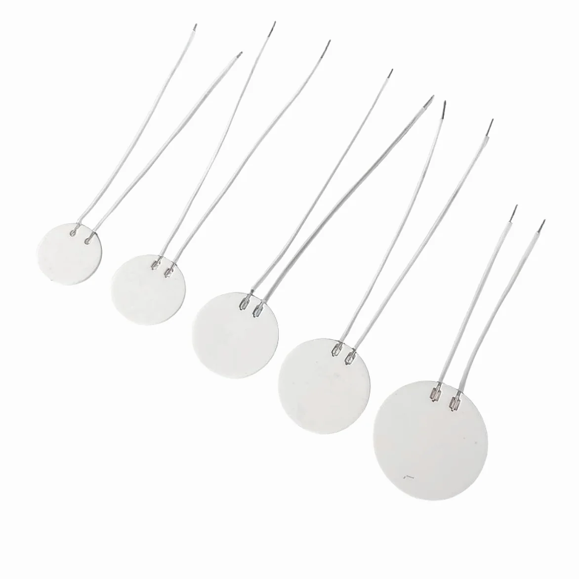 Grzejnik z ceramiki metalowej - 5 szt. Miniaturowe ceramiczne elementy grzejne z tlenku glinu dla wydajnych rozwiązań grzewczych | 9x1.3mm 24V
